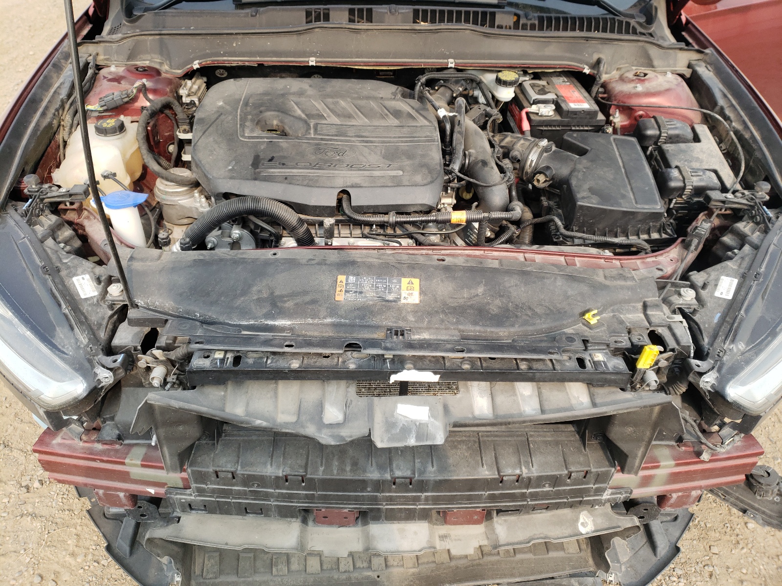 Photo 7 from auction – 2014 FORD FUSION SE with VIN 3FA6P0HD2ER130050