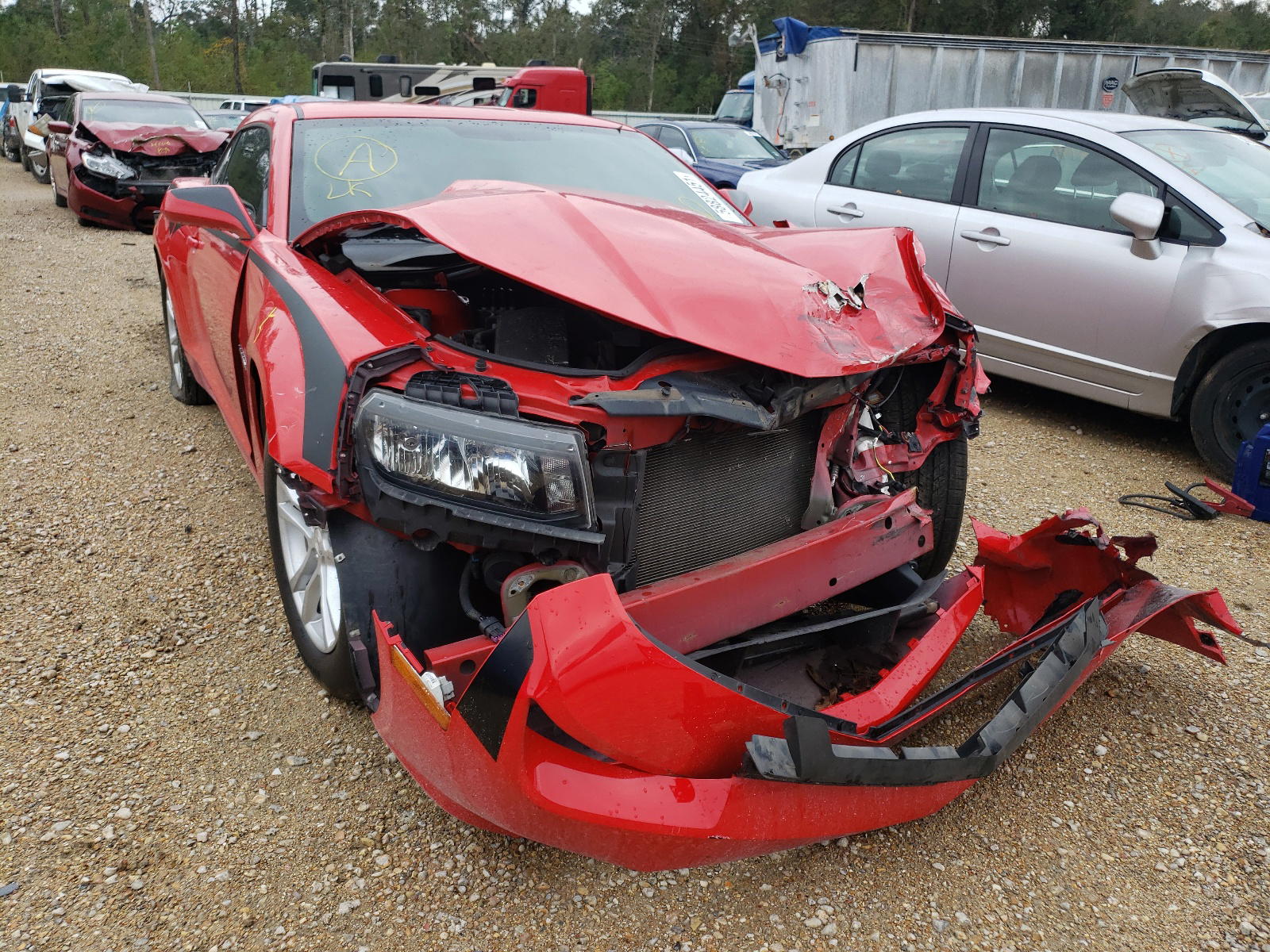 CHEVROLET CAMARO LS 2015 with VIN 2G1FB1E33F9195192 - Photo from auction