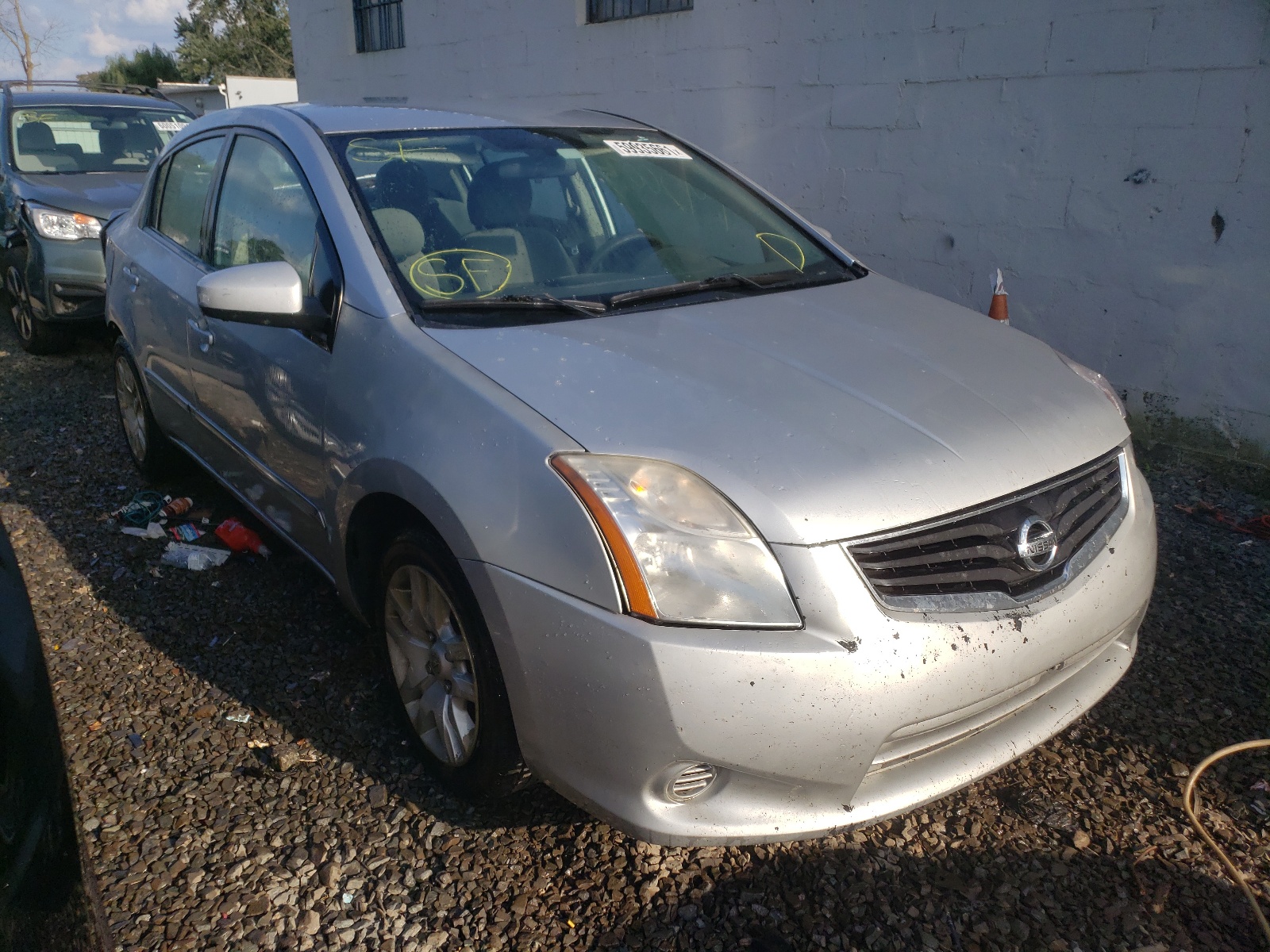 NISSAN SENTRA 2.0 2012 with VIN 3N1AB6APXCL678309 - Photo from auction