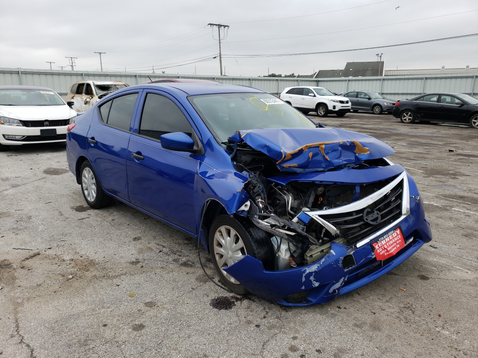 Photo 9 from auction – 2016 NISSAN VERSA S with VIN 3N1CN7AP6GL864831