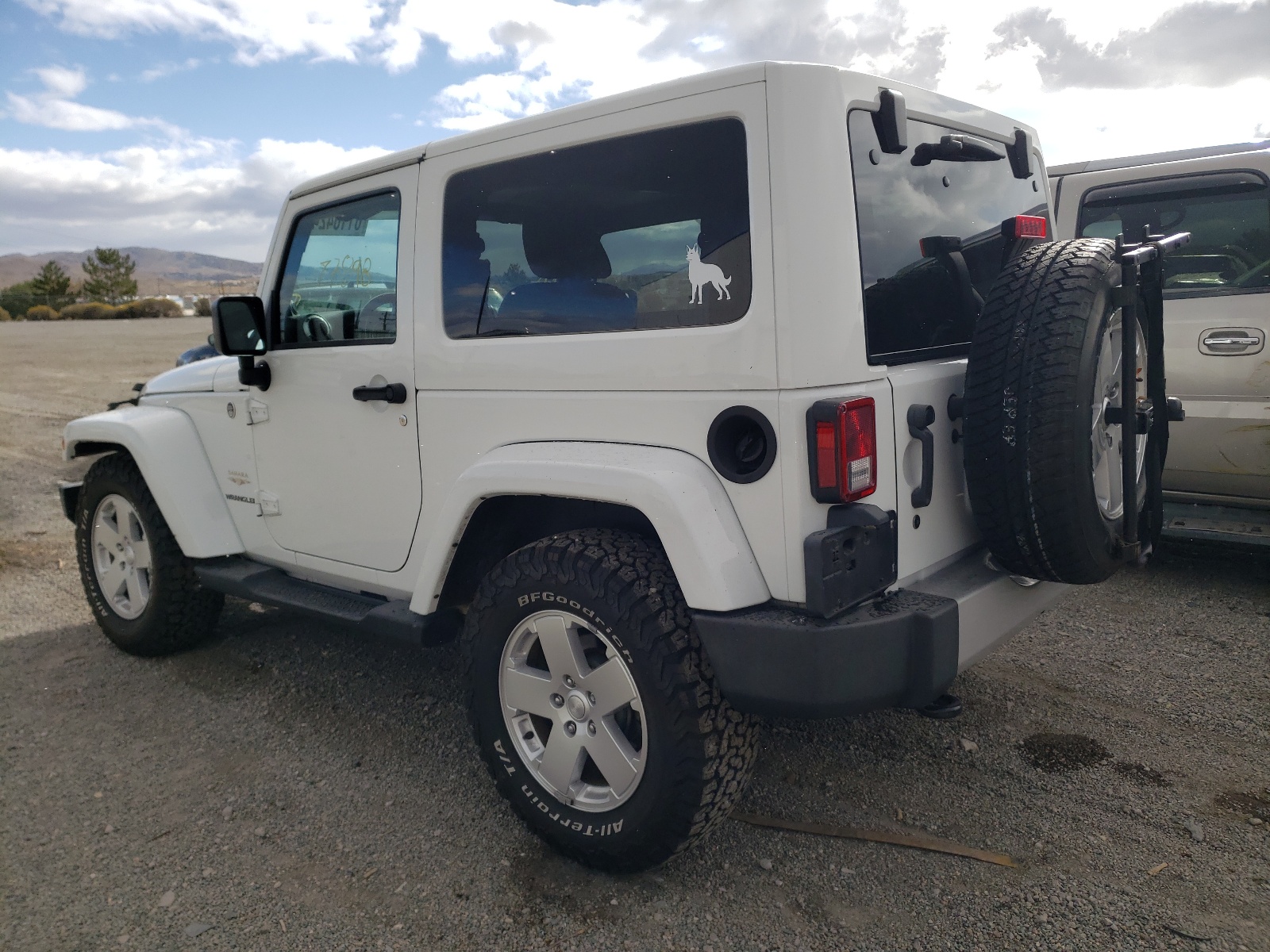 Photo 3 from auction – 2012 JEEP WRANGLER S with VIN 1C4AJWBGXCL284156