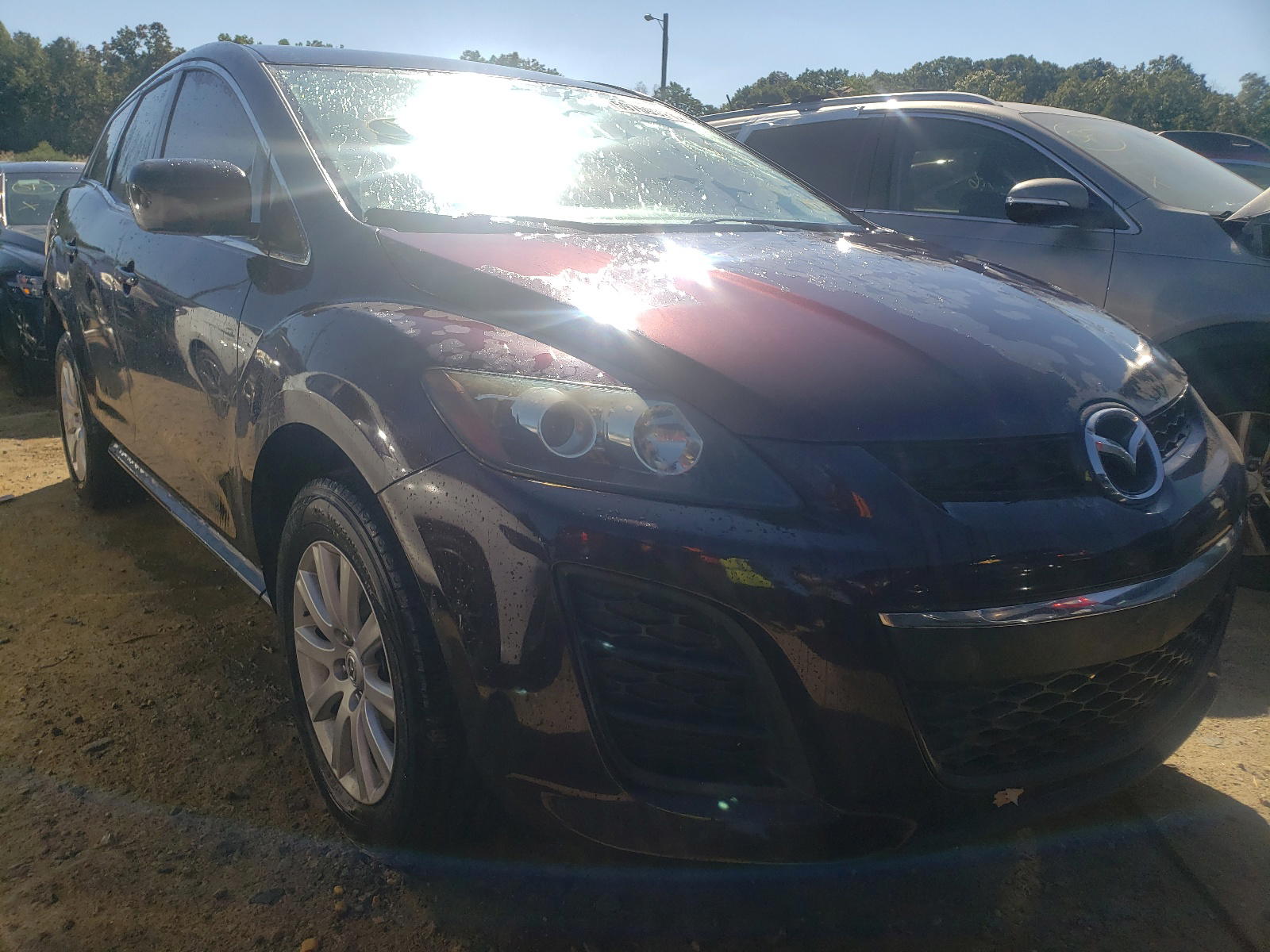 MAZDA CX-7 2011 with VIN JM3ER2A5XB0393517 - Photo from auction