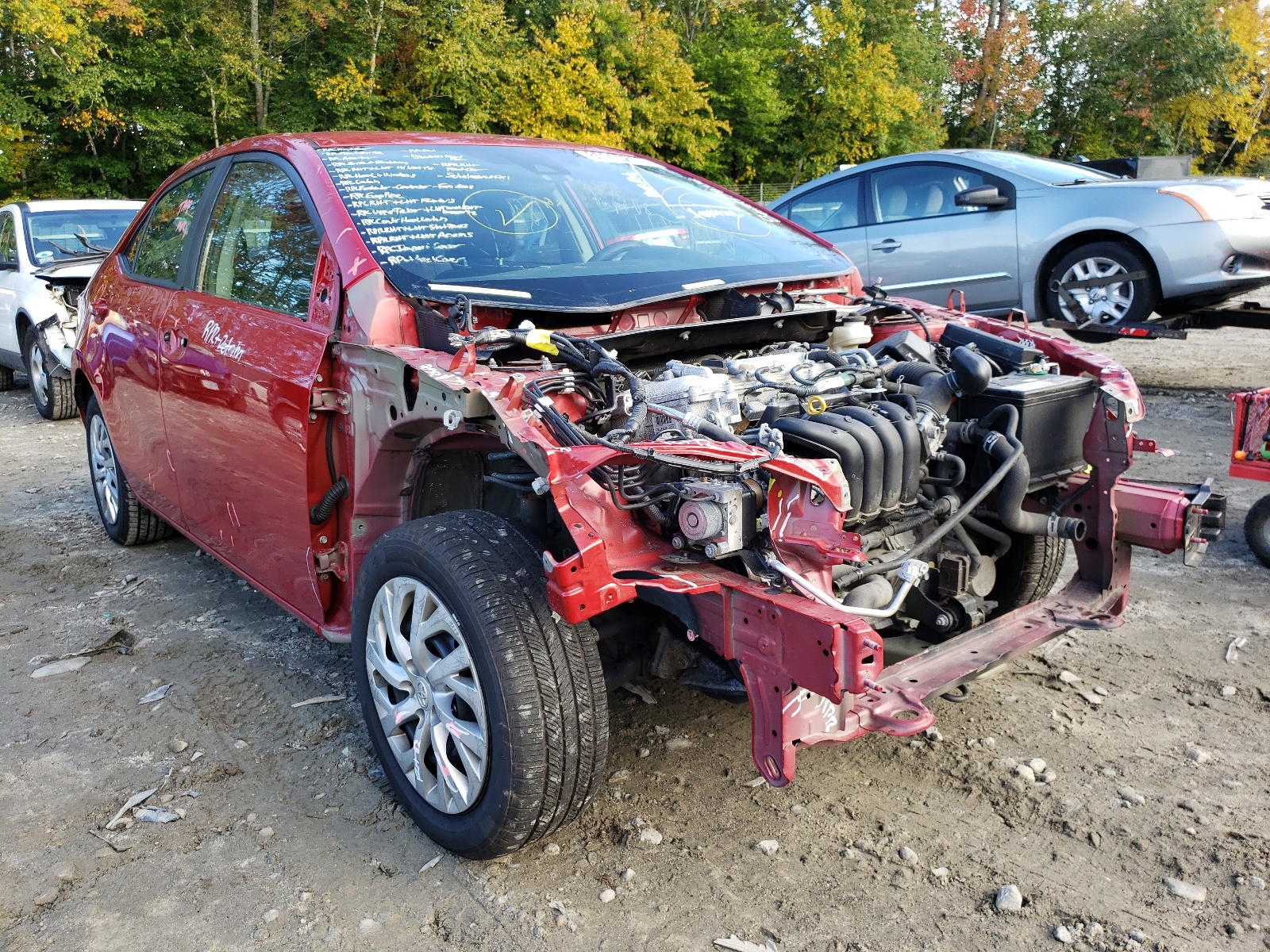 TOYOTA COROLLA L 2017 with VIN 2T1BURHEXHC839804 - Photo from auction