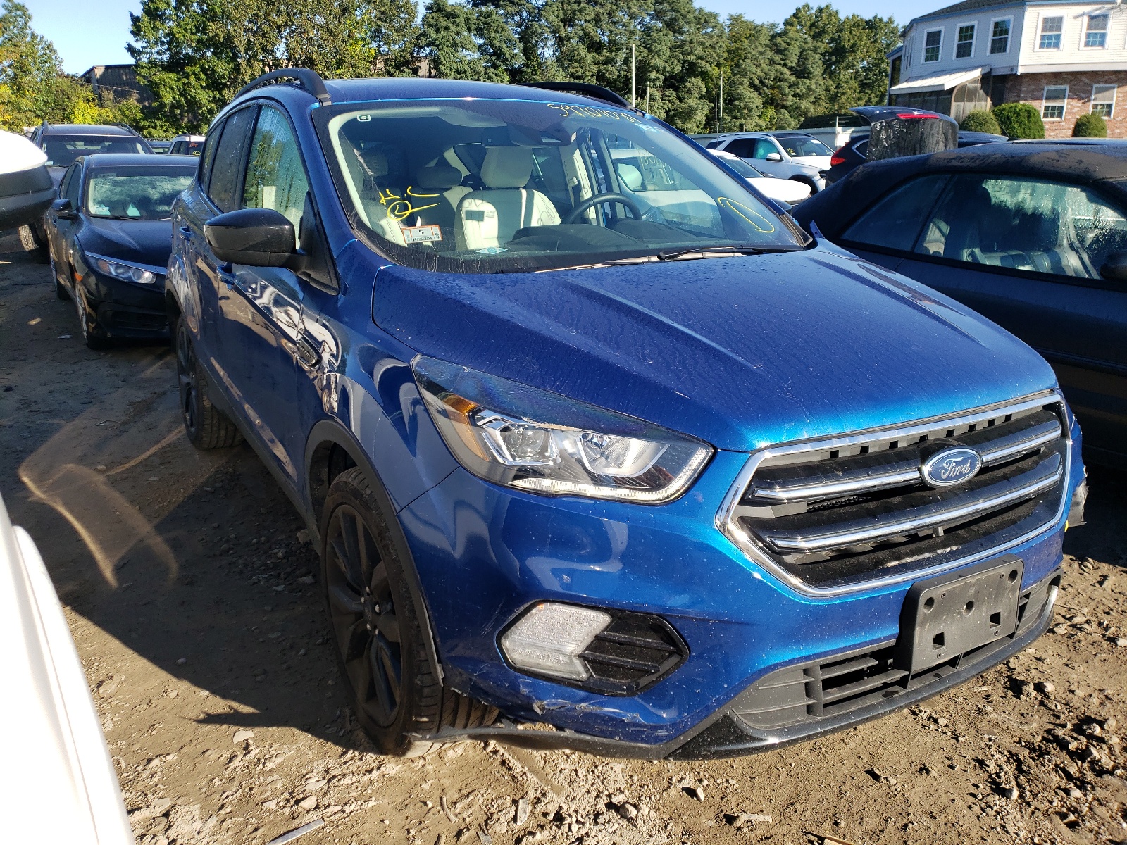 Photo 1 from auction – 2018 FORD ESCAPE SEL with VIN 1FMCU9HD8JUD11470