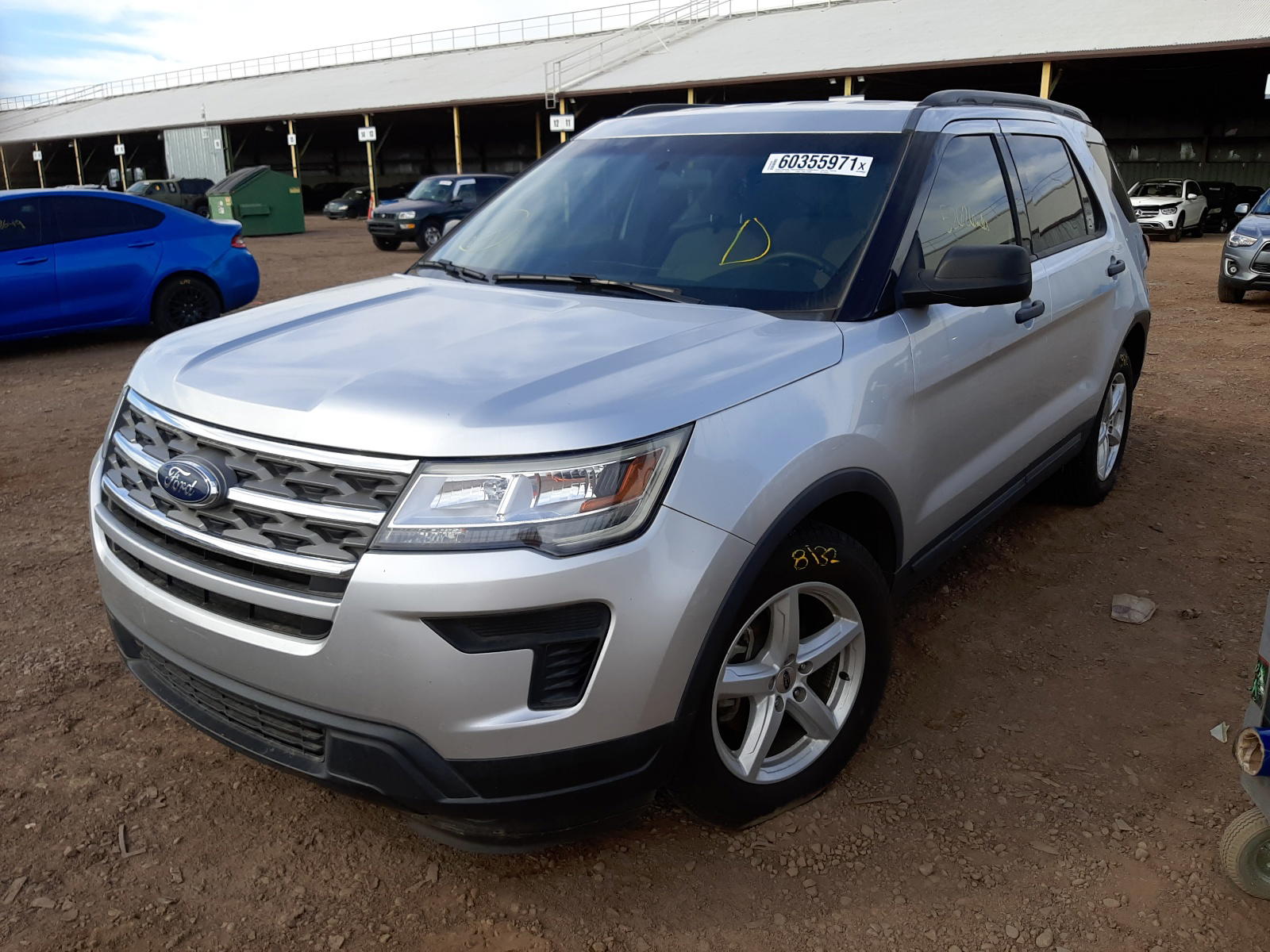 Photo 2 from auction – 2018 FORD EXPLORER with VIN 1FM5K7B87JGA98430