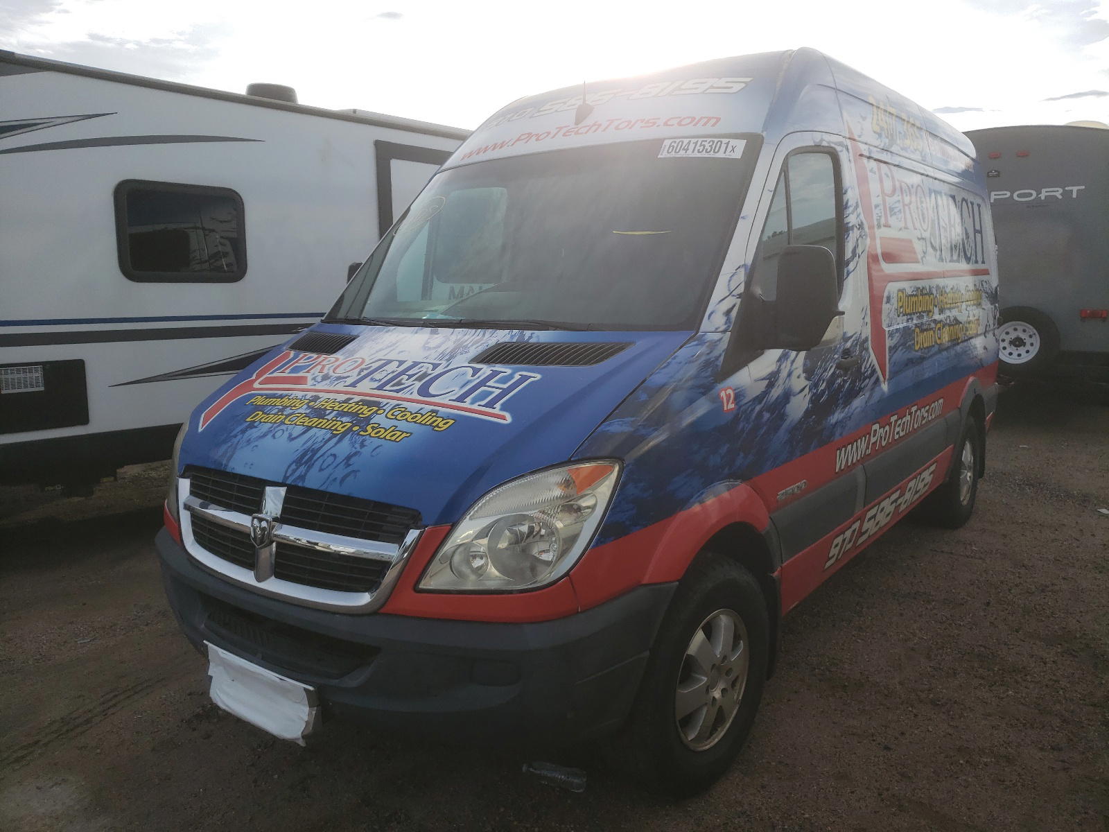 Photo 2 from auction – 2008 DODGE SPRINTER 2 with VIN WD0PE745585312982