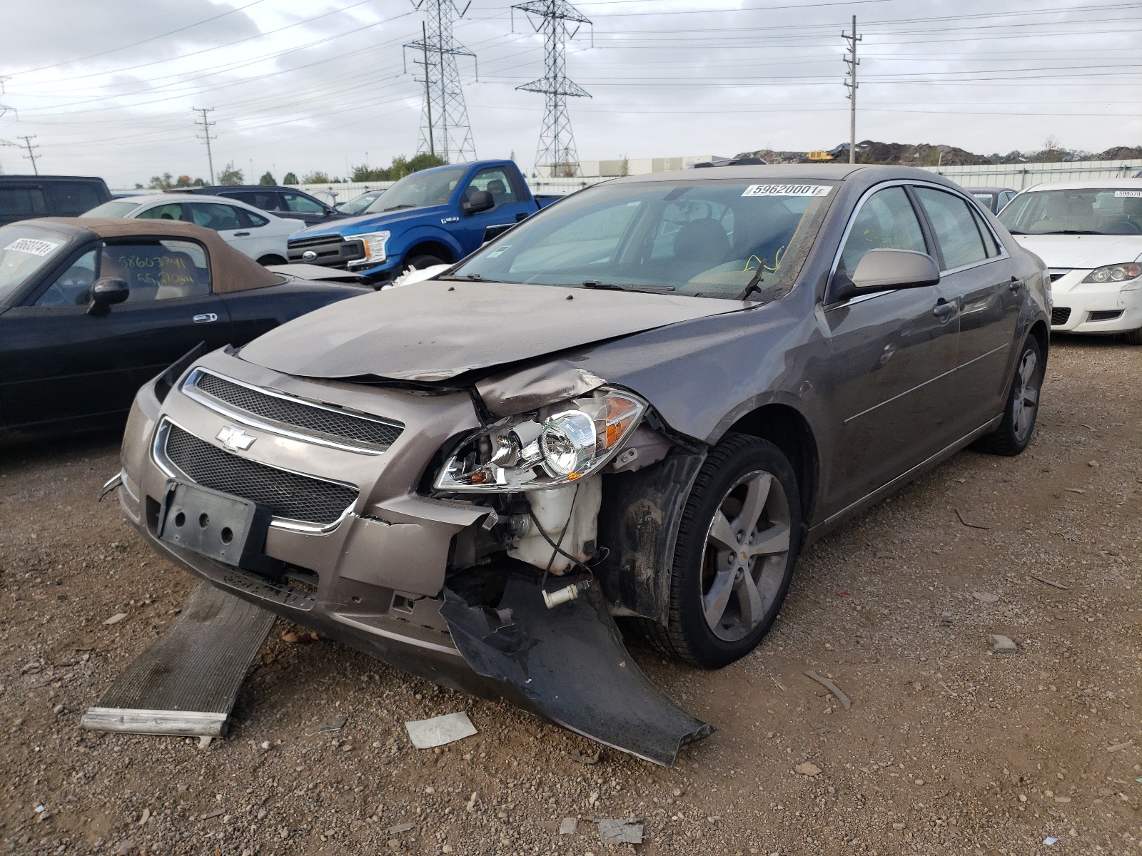 Photo 2 from auction – 2011 CHEVROLET MALIBU 1LT with VIN 1G1ZC5E18BF295872