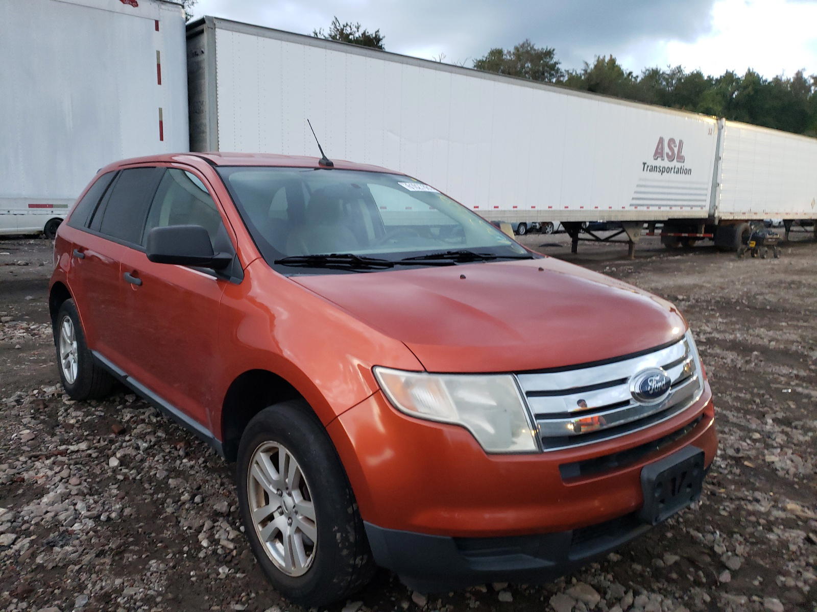 FORD EDGE SE 2007 with VIN 2FMDK46C87BB58790 - Photo from auction