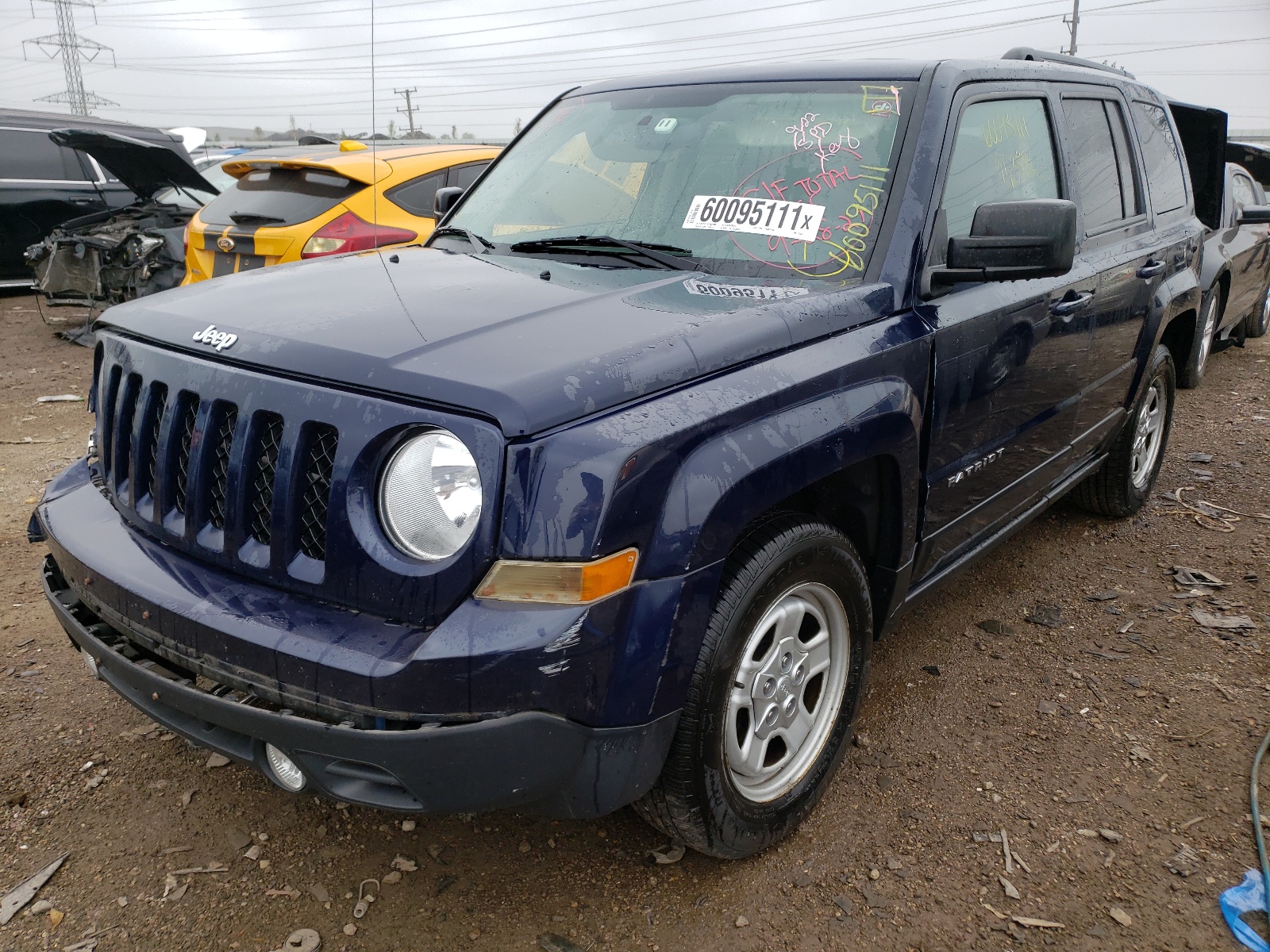 Photo 2 from auction – 2014 JEEP PATRIOT SP with VIN 1C4NJPBA2ED723057