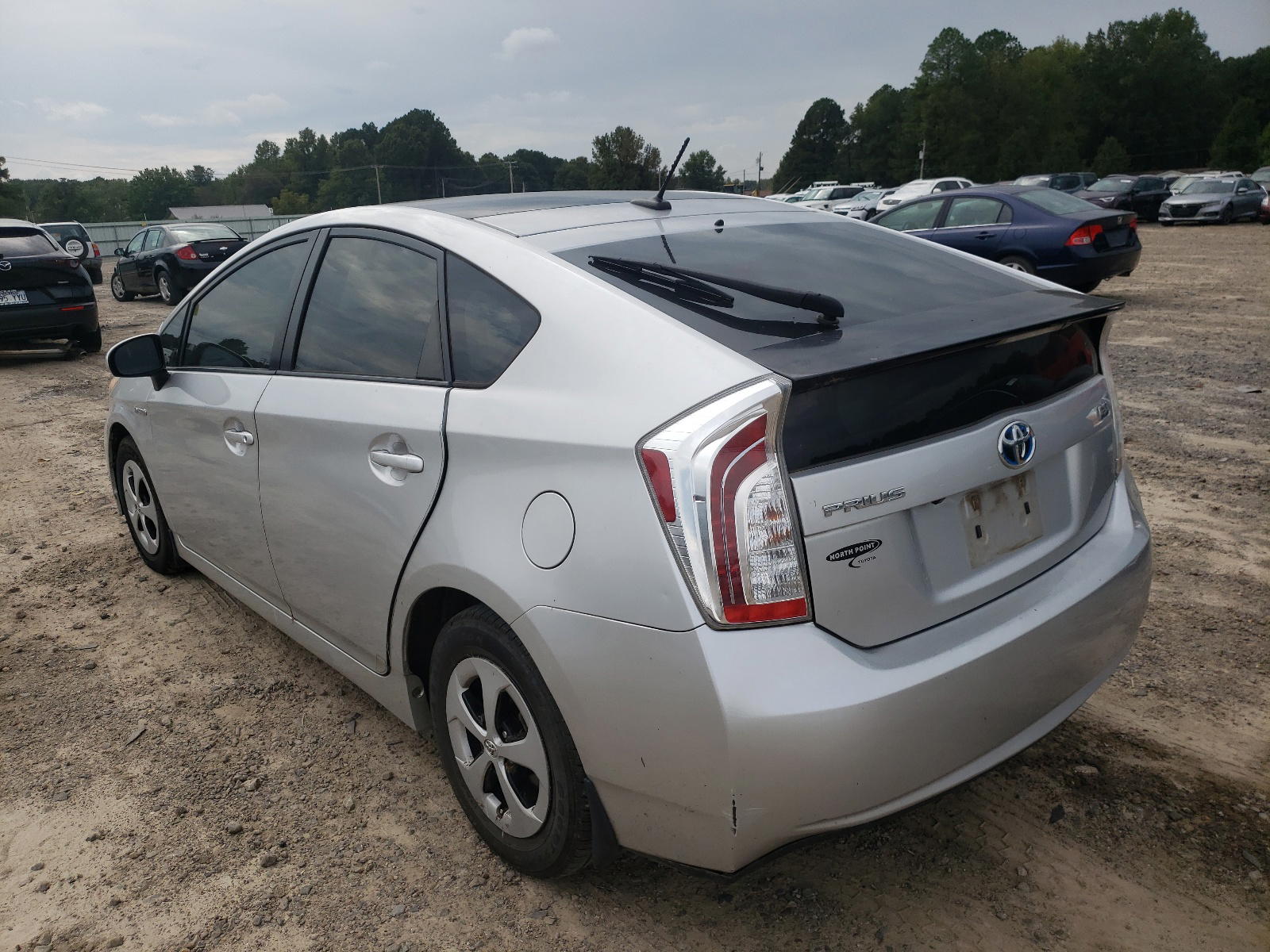 Photo 3 from auction – 2012 TOYOTA PRIUS with VIN JTDKN3DU0C1594418