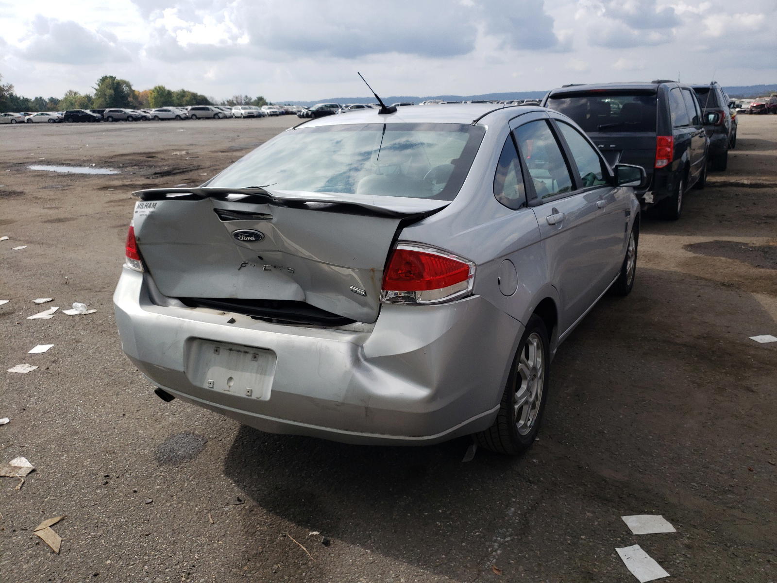 Photo 4 from auction – 2008 FORD FOCUS SE with VIN 1FAHP35N98W164592
