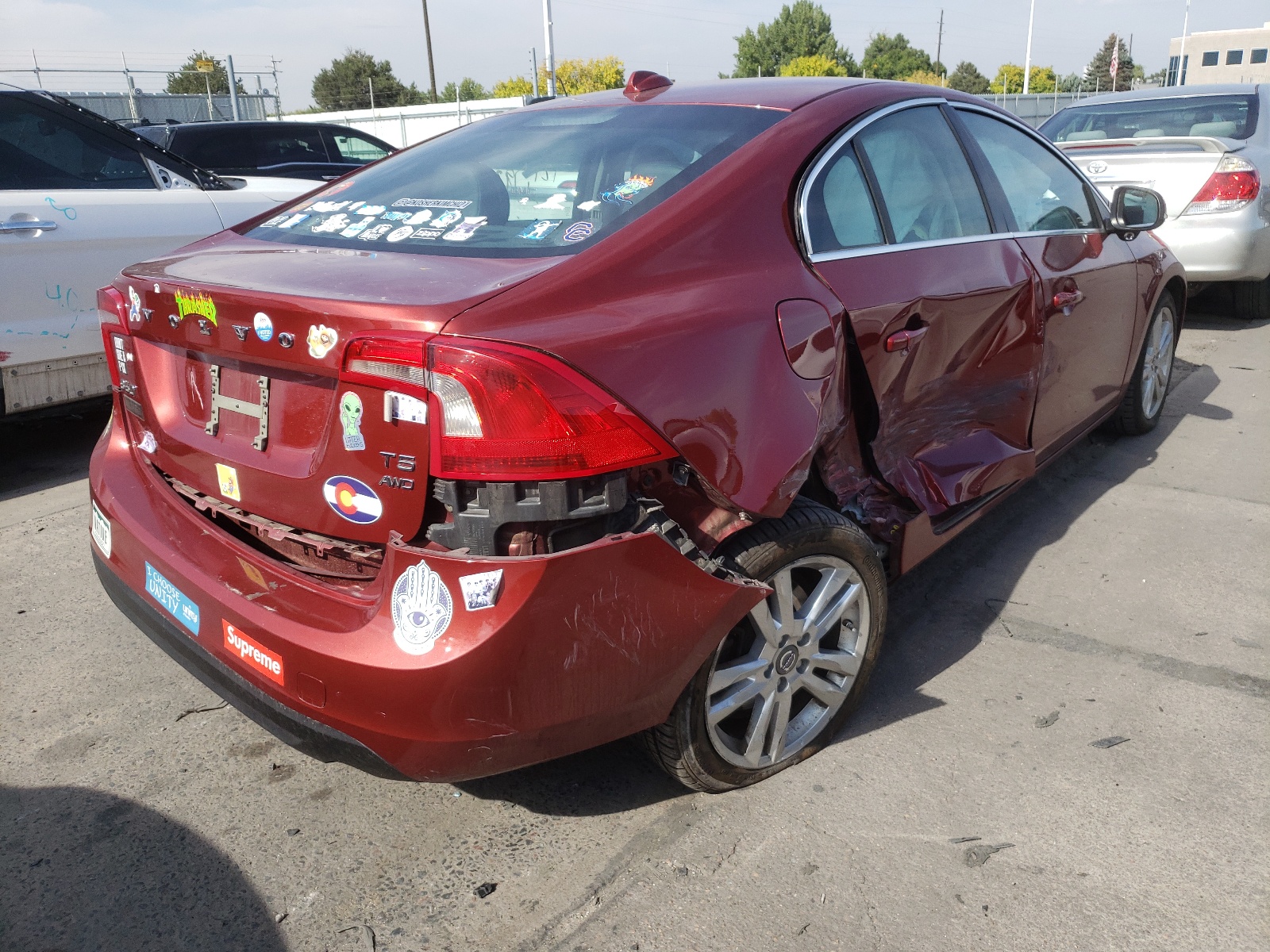 Photo 4 from auction – 2013 VOLVO S60 T5 with VIN YV1612FH4D2186999