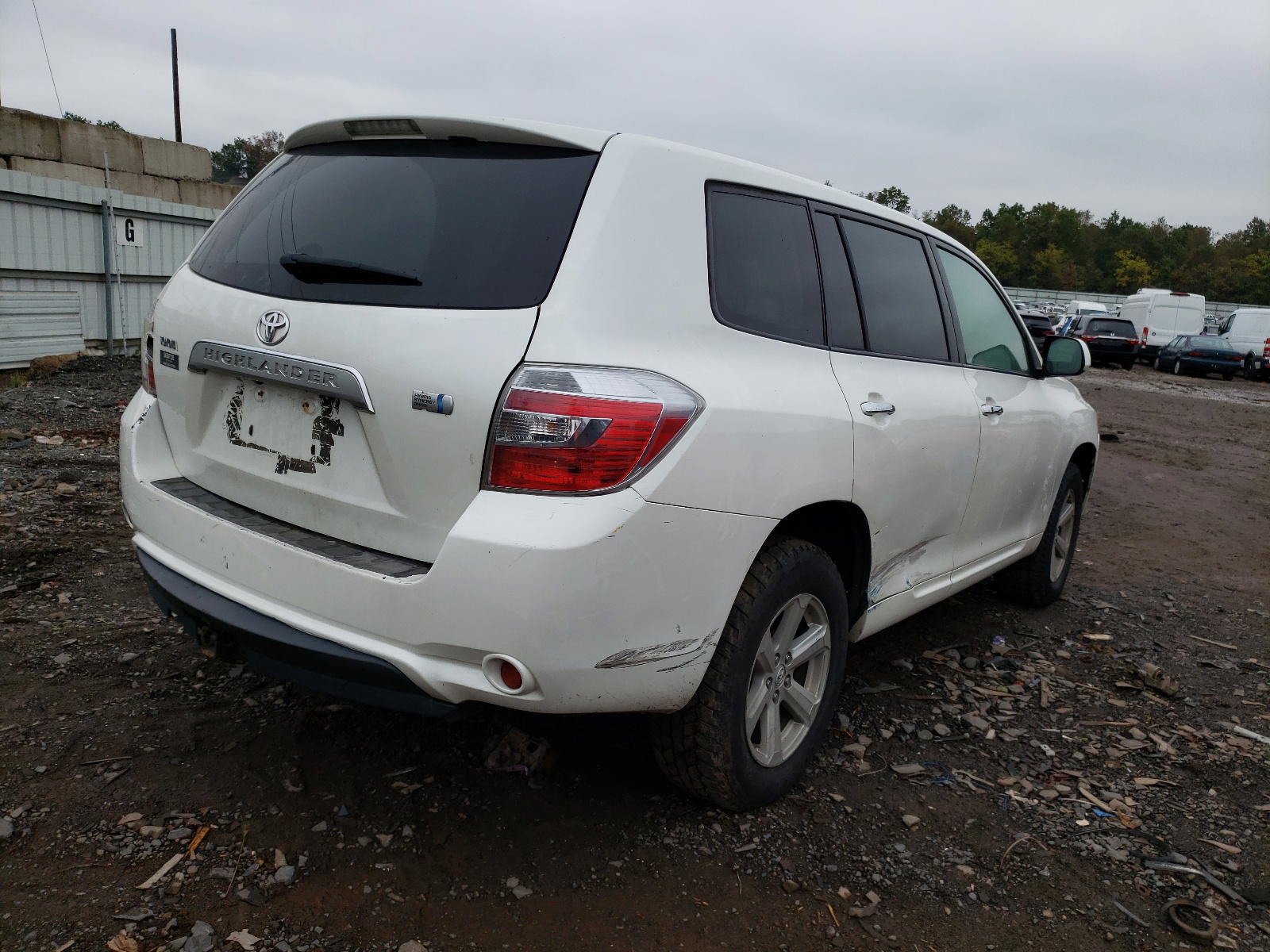 Photo 4 from auction – 2008 TOYOTA HIGHLANDER with VIN JTEEW41A382013436