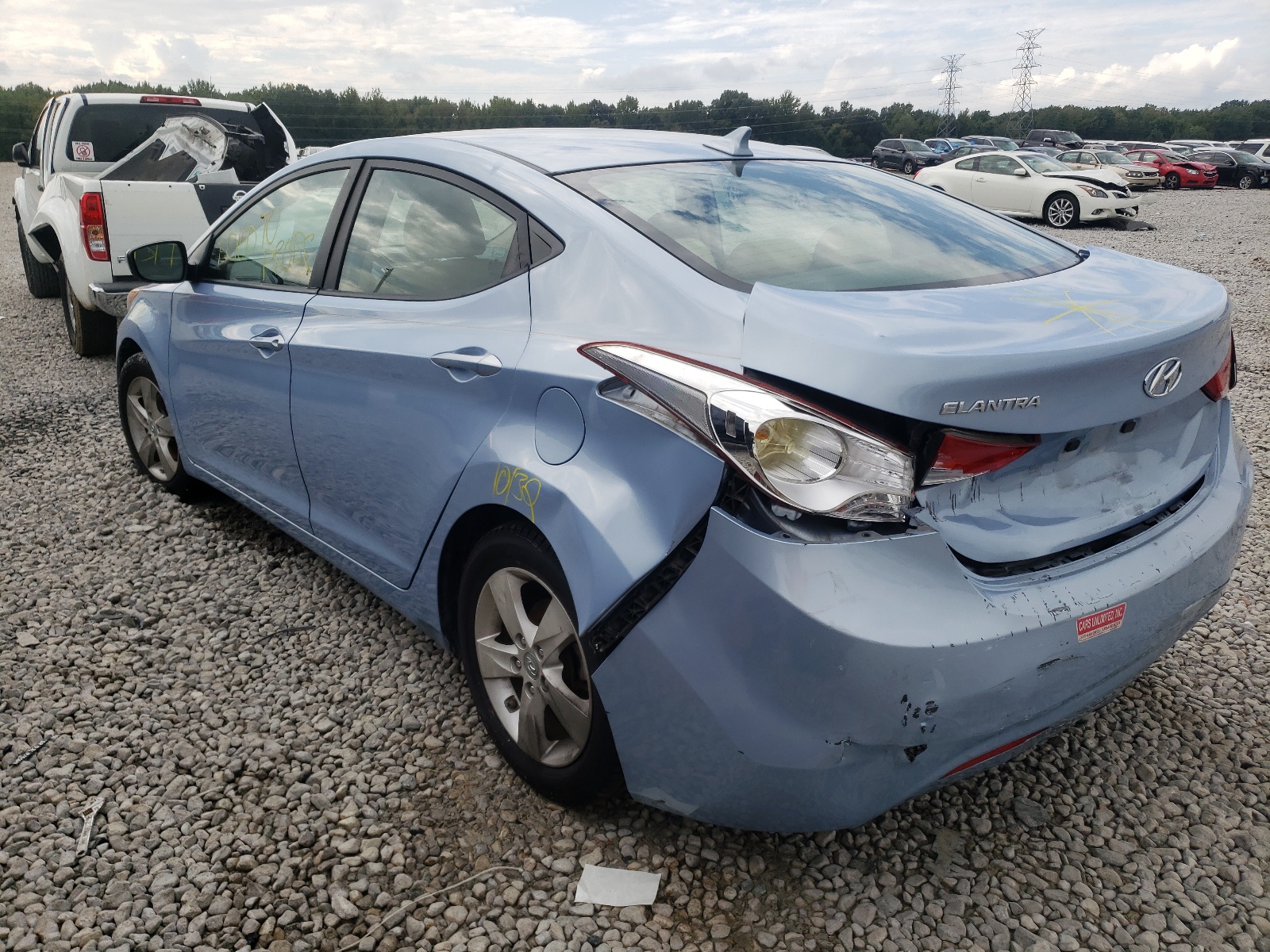 Photo 3 from auction – 2012 HYUNDAI ELANTRA GL with VIN KMHDH4AE3CU309448
