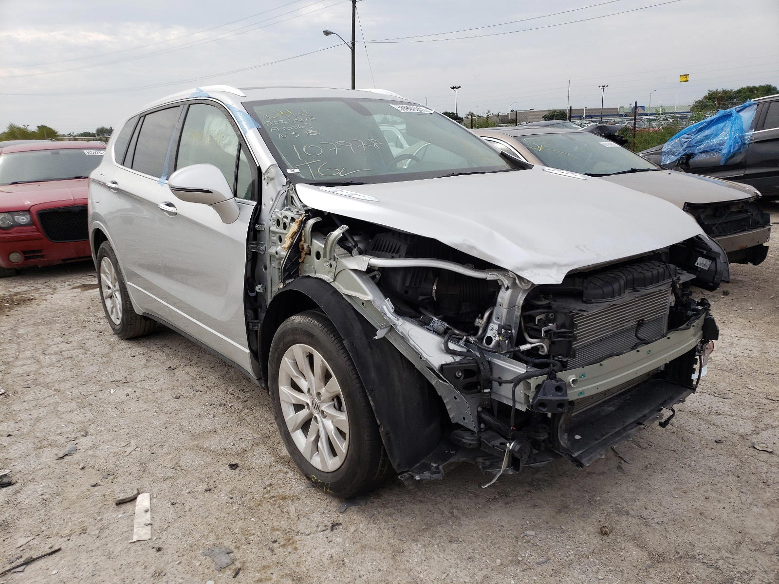 BUICK ENVISION E 2017 with VIN LRBFXBSA0HD107978 - Photo from auction