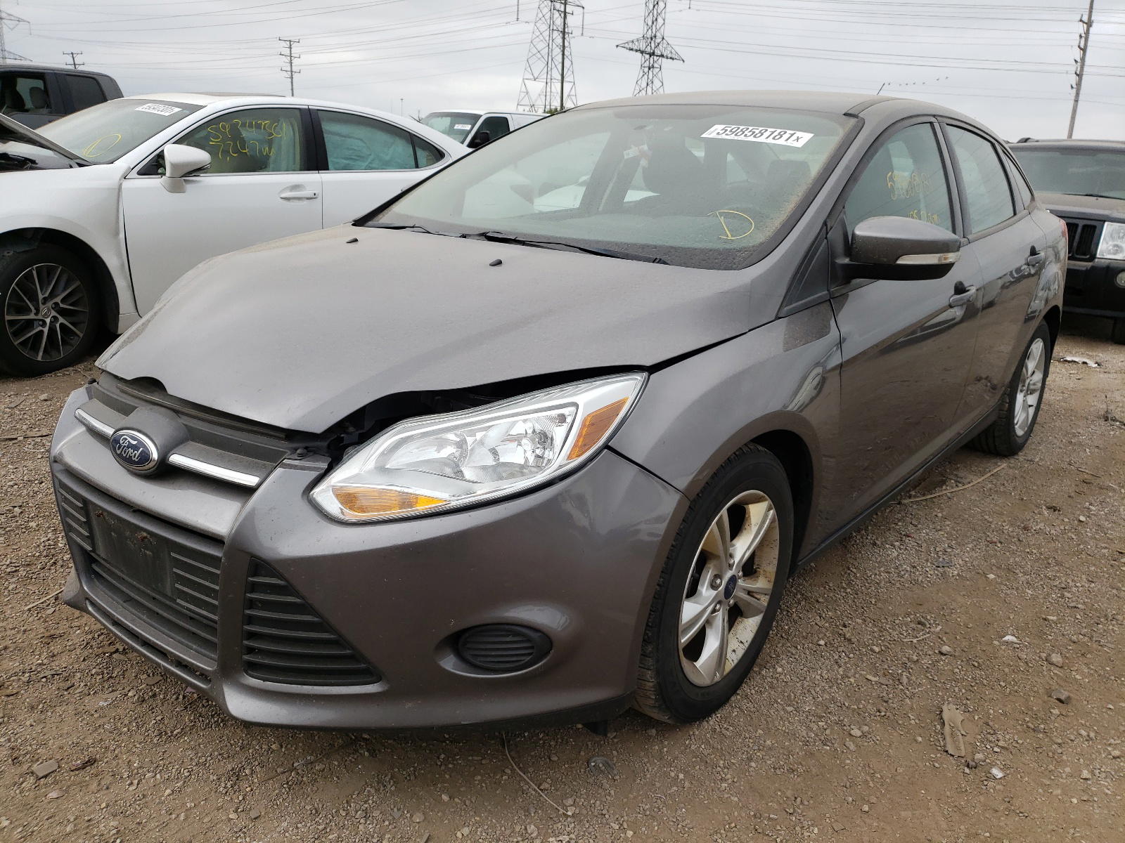 Photo 2 from auction – 2014 FORD FOCUS SE with VIN 1FADP3F27EL258387