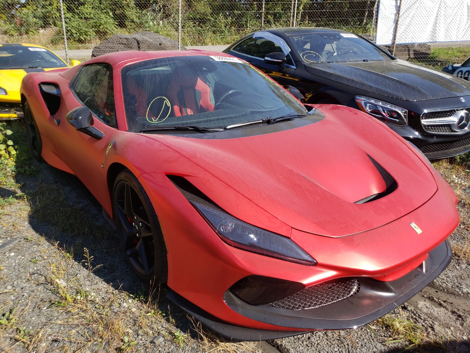Photo 1 from auction – 2021 FERRARI F8 SPIDER with VIN ZFF93LMAXM0260691