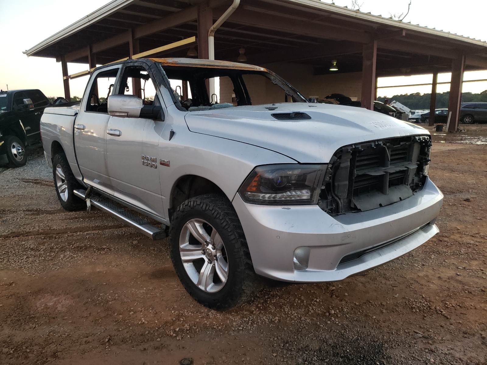RAM 1500 SPORT 2015 with VIN 1C6RR7MT4FS568685 - Photo from auction