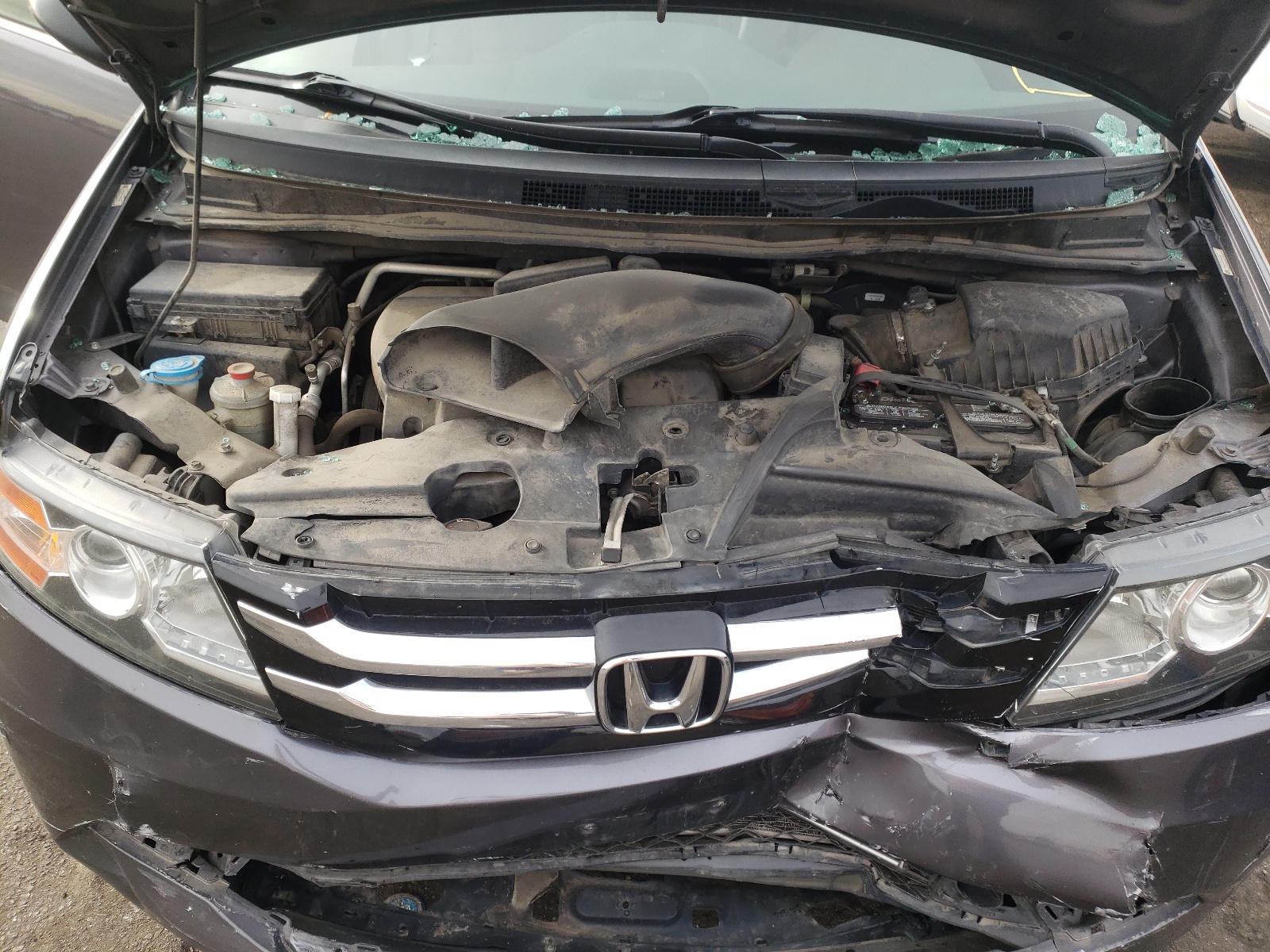 Photo 7 from auction – 2015 HONDA ODYSSEY LX with VIN 5FNRL5H25FB062909