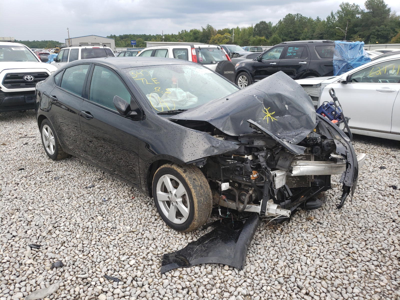 DODGE DART SXT 2016 with VIN 1C3CDFBA1GD613388 - Photo from auction
