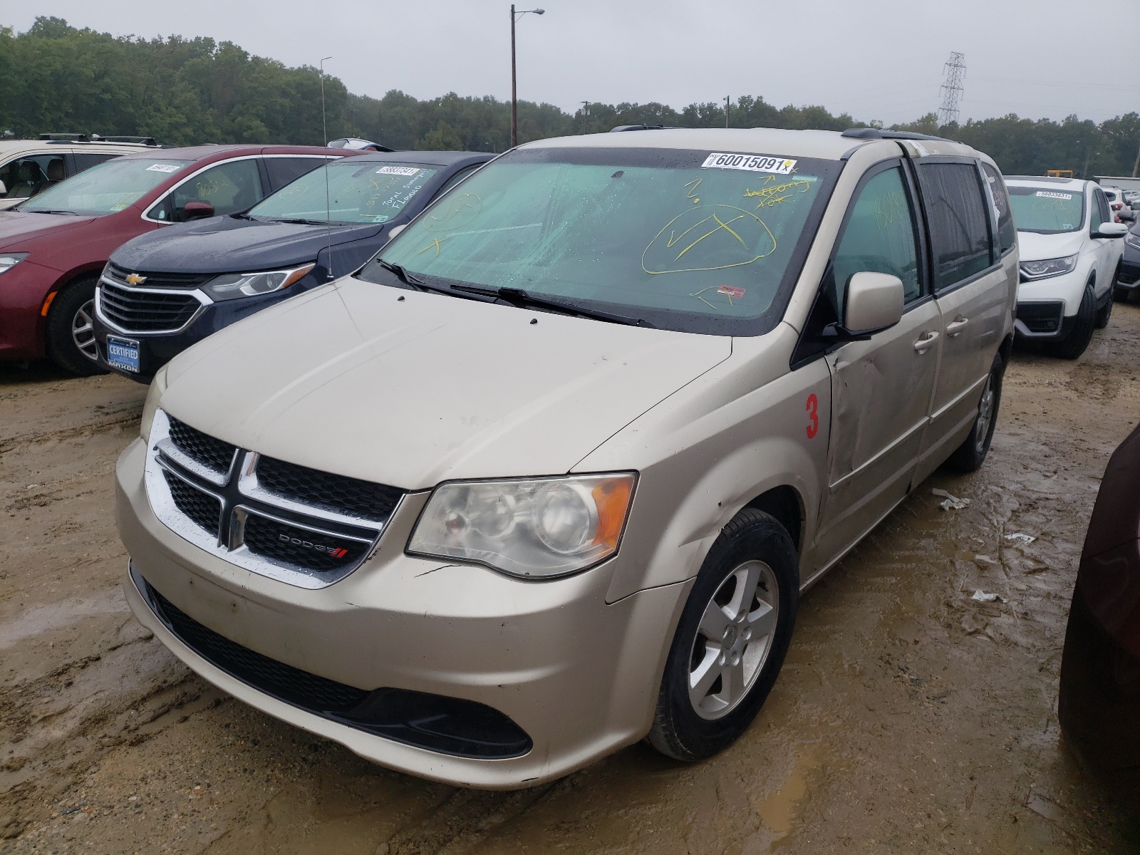 Photo 2 from auction – 2012 DODGE GRAND CARA with VIN 2C4RDGCG6DR612213