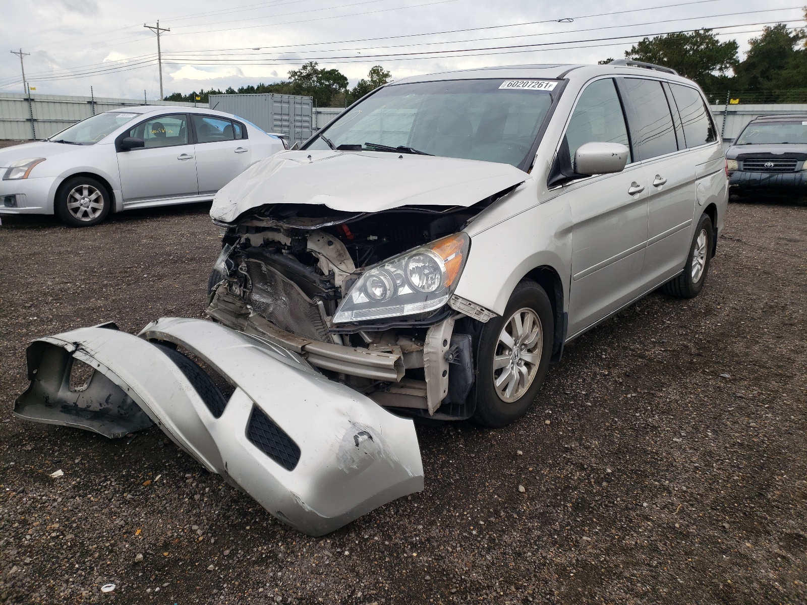 Photo 2 from auction – 2008 HONDA ODYSSEY EX with VIN 5FNRL38768B099681
