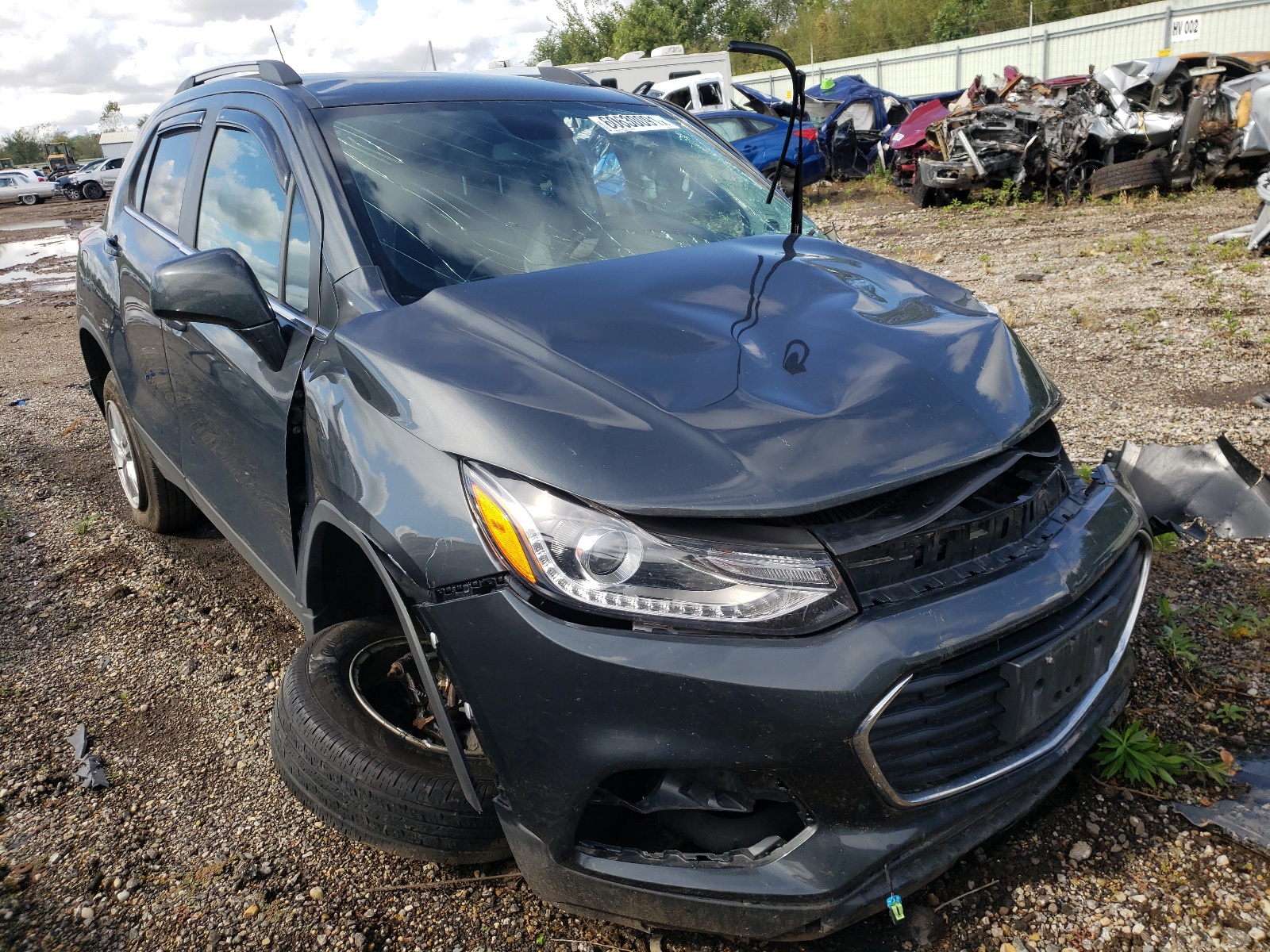 CHEVROLET TRAX 1LT 2018 with VIN 3GNCJLSB4JL163594 - Photo from auction