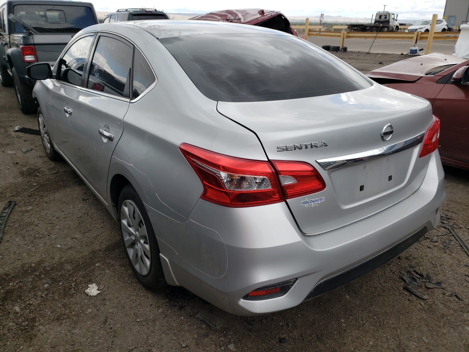 Photo 3 from auction – 2018 NISSAN SENTRA S with VIN 3N1AB7AP5JY320122