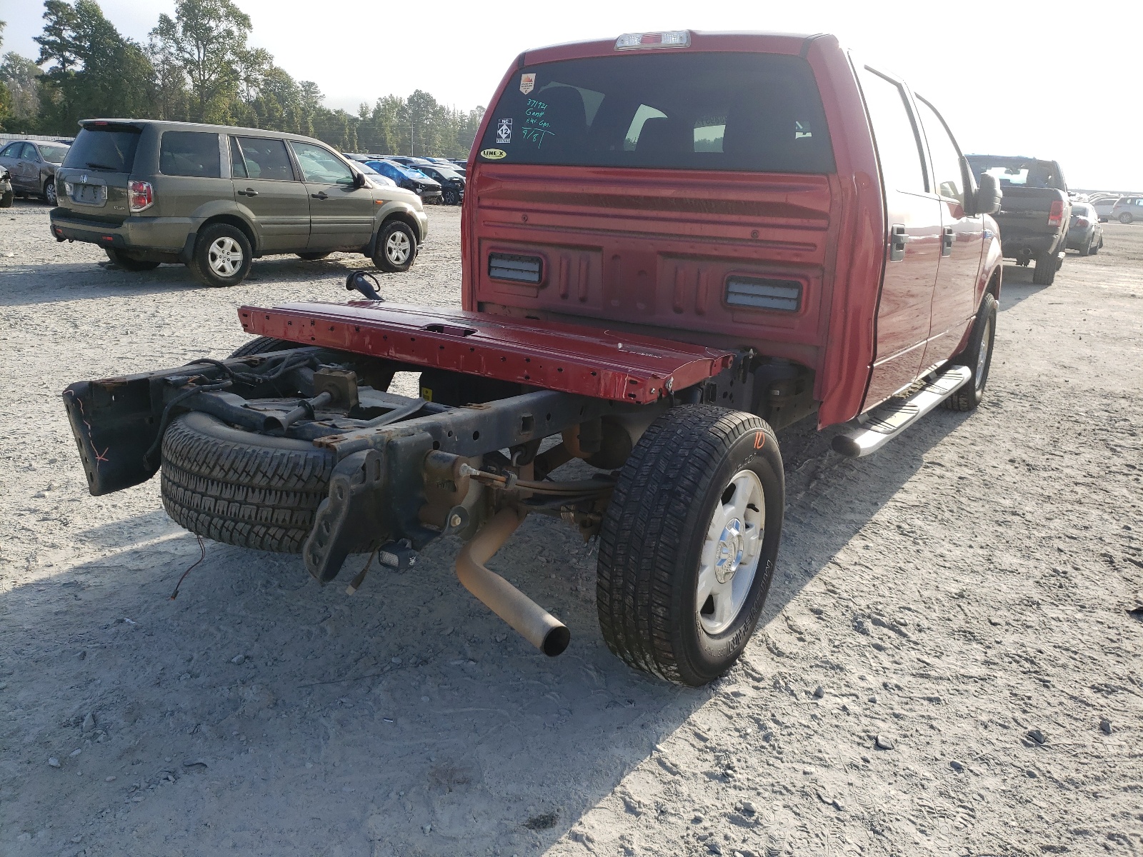 Photo 4 from auction – 2010 FORD F150 SUPER with VIN 1FTFW1EV8AFA83453
