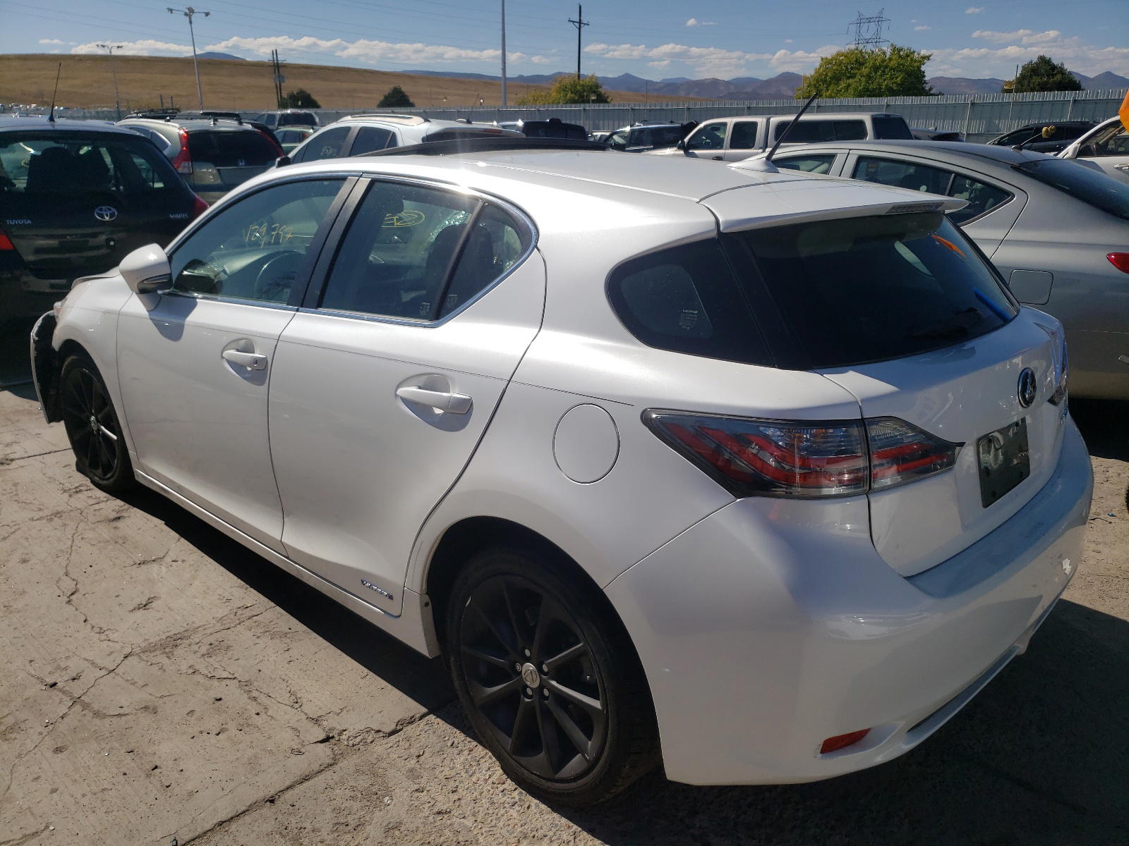 Photo 3 from auction – 2012 LEXUS CT 200 with VIN JTHKD5BH8C2062167