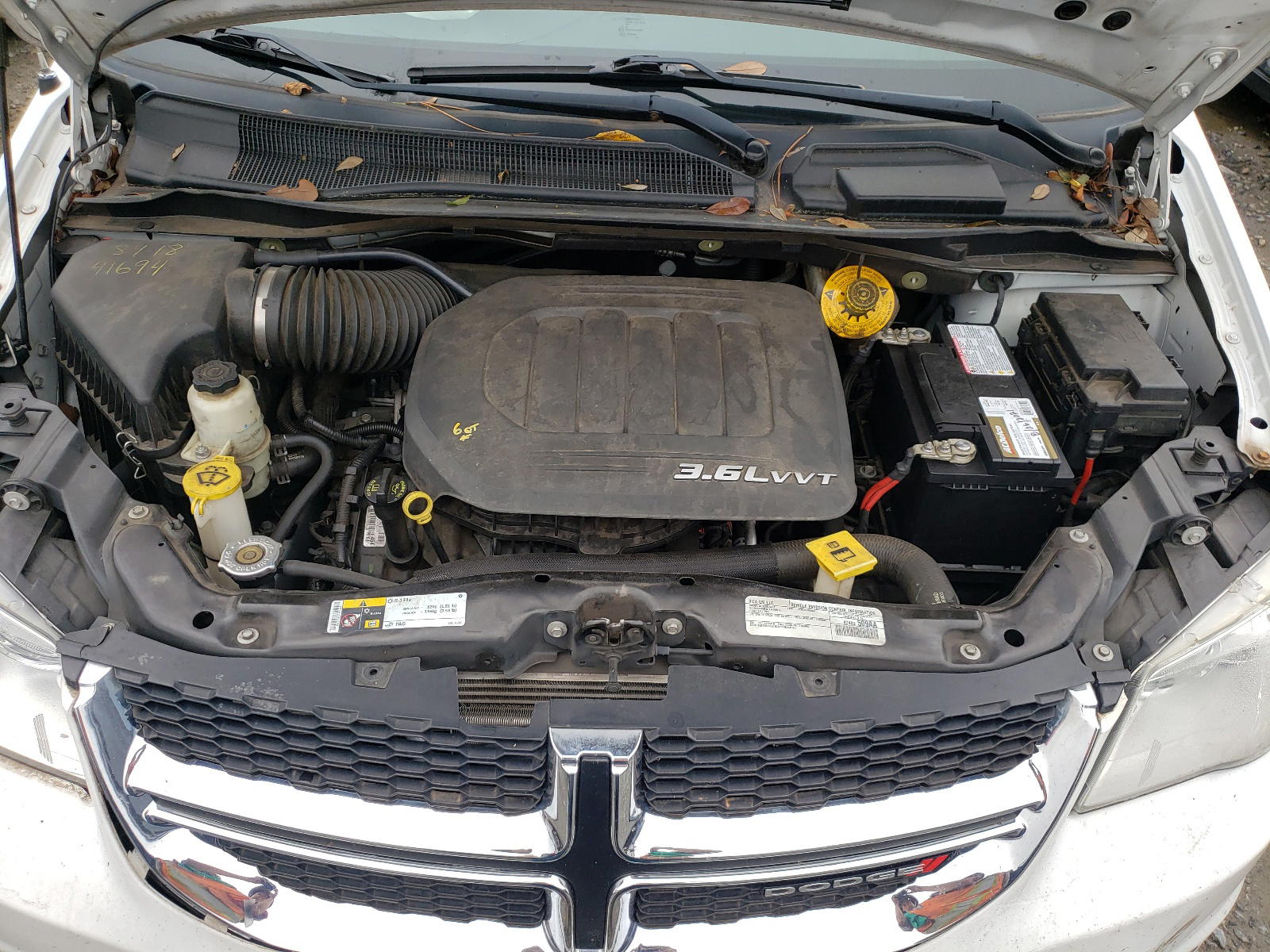 Photo 7 from auction – 2016 DODGE GRAND CARA with VIN 2C4RDGBG1GR322435