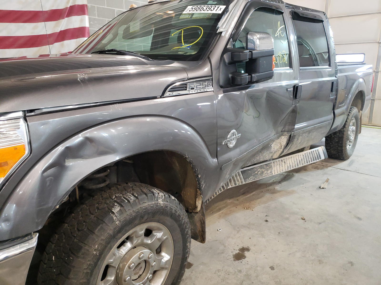 Photo 9 from auction – 2014 FORD F250 SUPER with VIN 1FT7W2BT7EEA57726