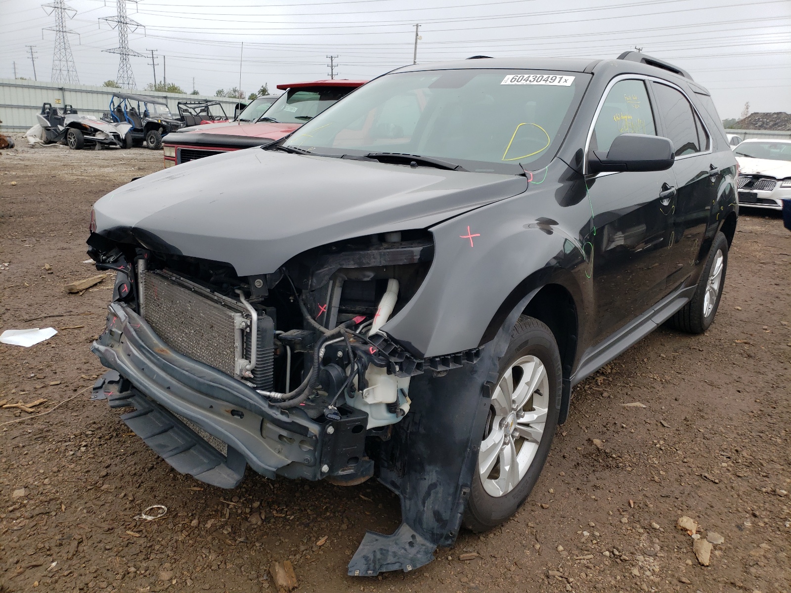 Photo 2 from auction – 2015 CHEVROLET EQUINOX LT with VIN 2GNALBEK9F6265024