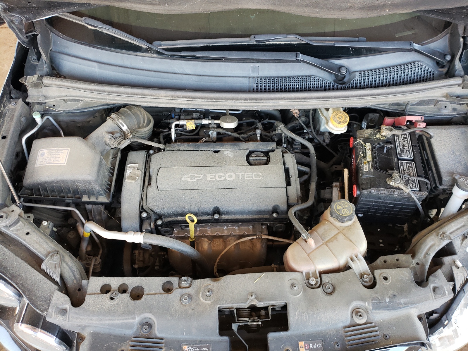 Photo 7 from auction – 2014 CHEVROLET SONIC LT with VIN 1G1JC6SH1E4160723