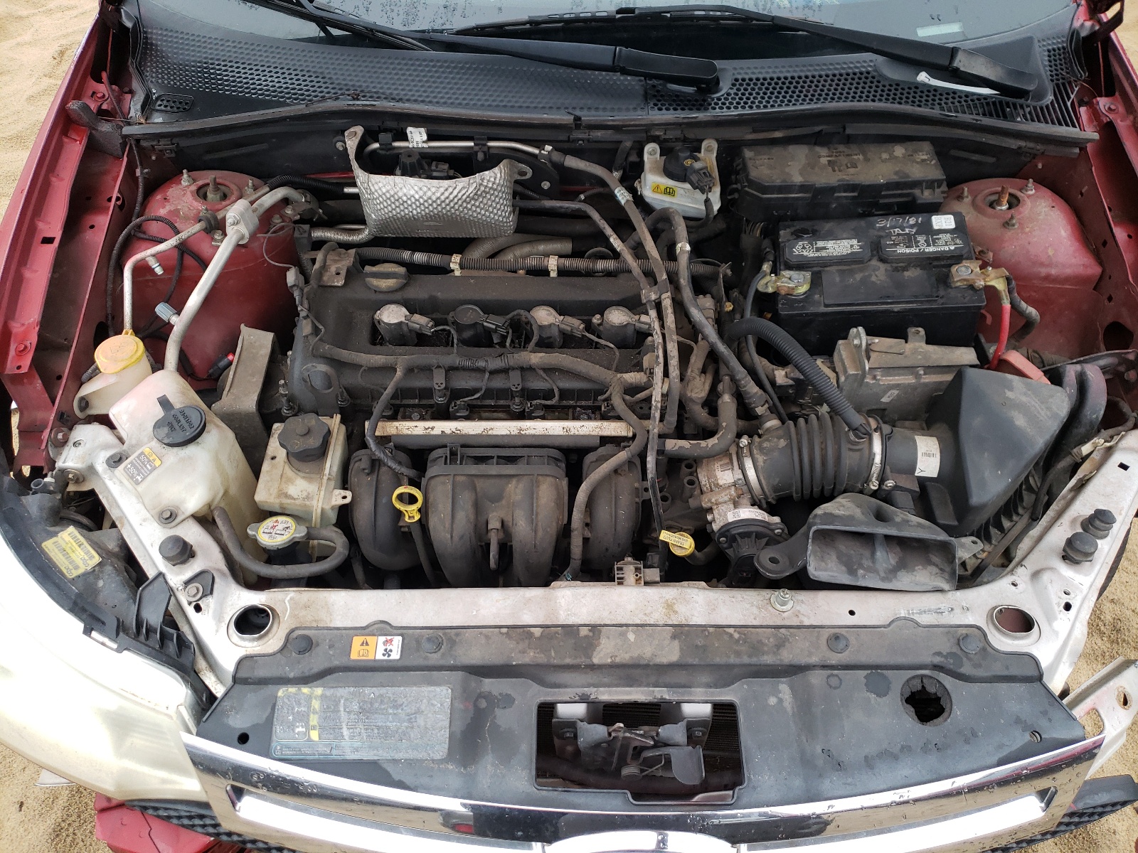 Photo 11 from auction – 2009 FORD FOCUS SE with VIN 1FAHP35N79W270301