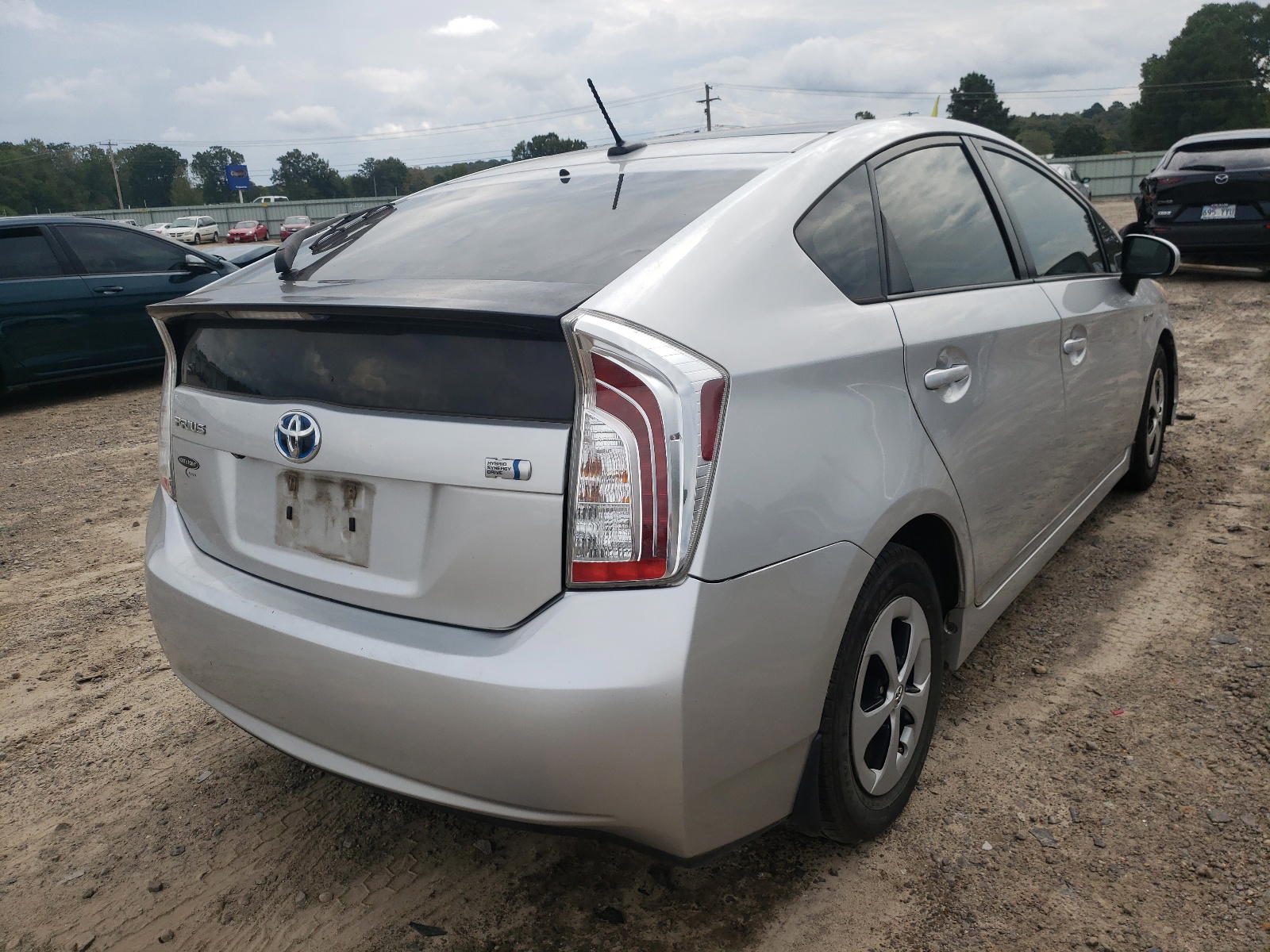 Photo 4 from auction – 2012 TOYOTA PRIUS with VIN JTDKN3DU0C1594418