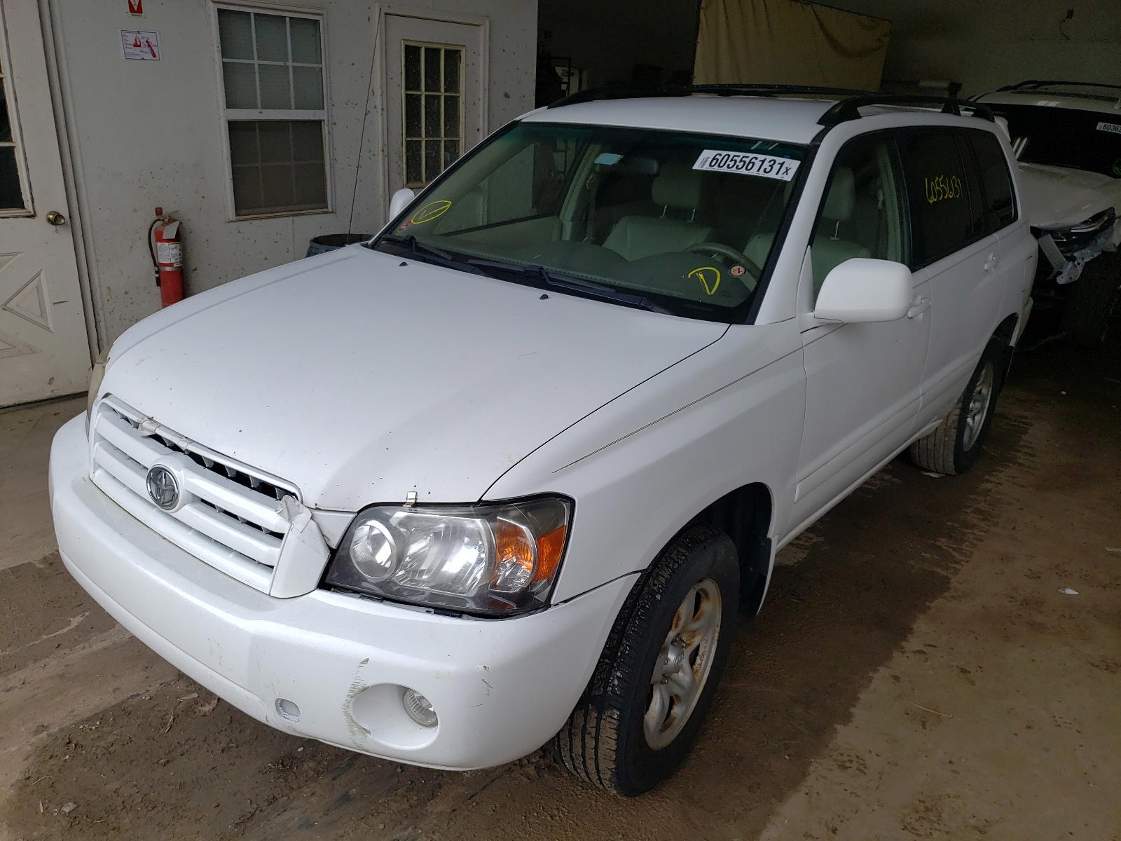Photo 2 from auction – 2007 TOYOTA HIGHLANDER with VIN JTEGD21A570160788