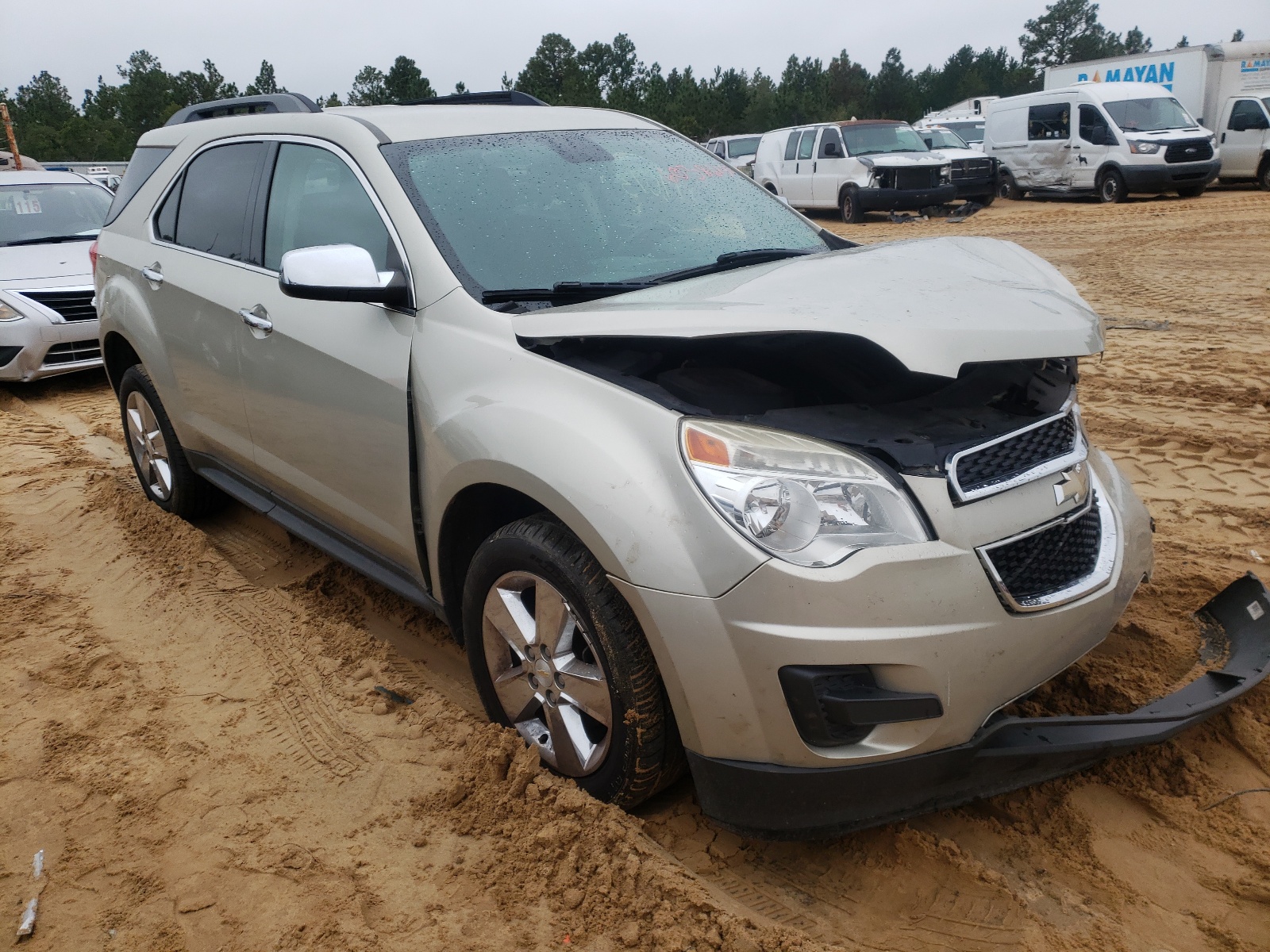 CHEVROLET EQUINOX LT 2014 with VIN 2GNALBEK1E6338836 - Photo from auction