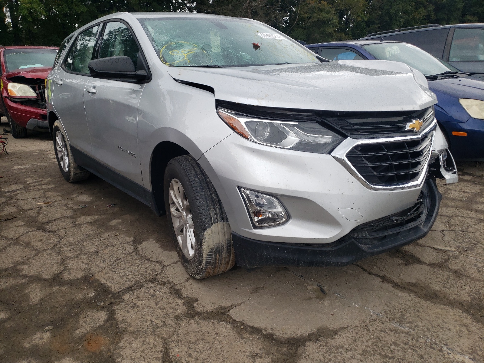 CHEVROLET EQUINOX LS 2019 with VIN 3GNAXHEV1KS563564 - Photo from auction