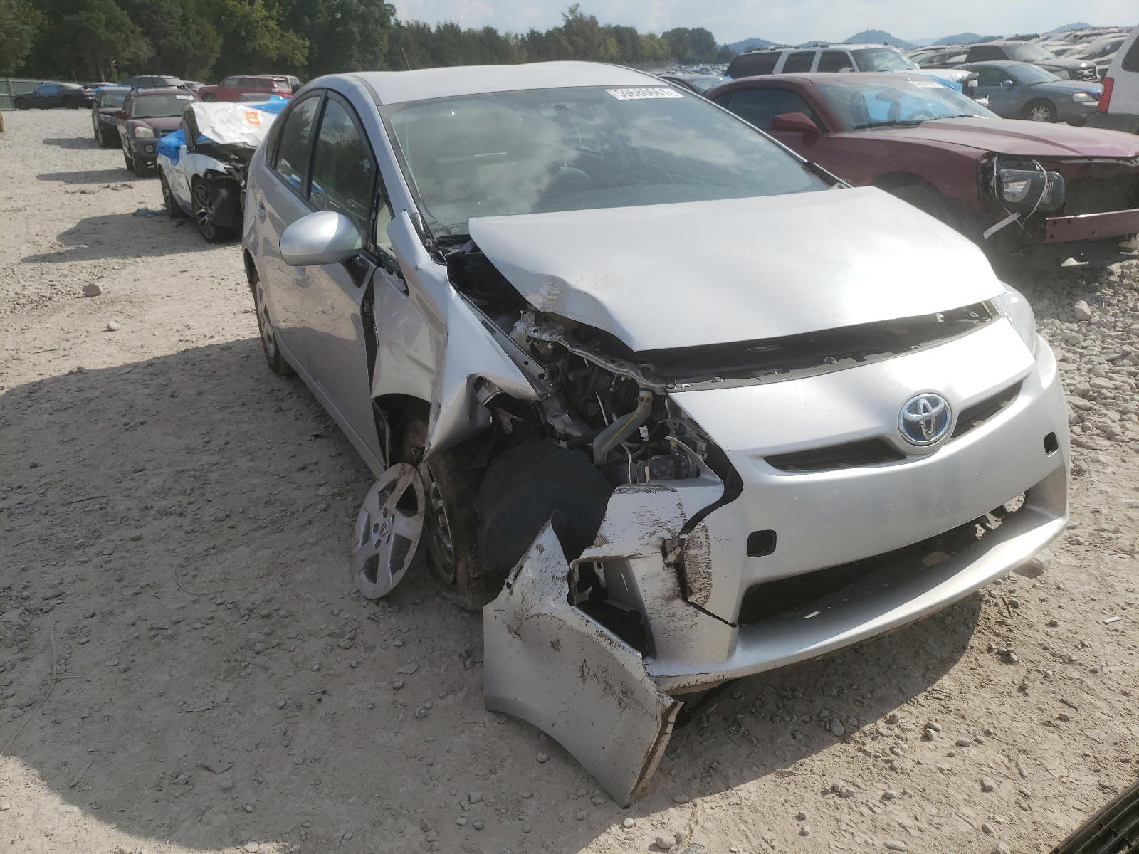 TOYOTA PRIUS 2010 with VIN JTDKN3DU6A1287977 - Photo from auction