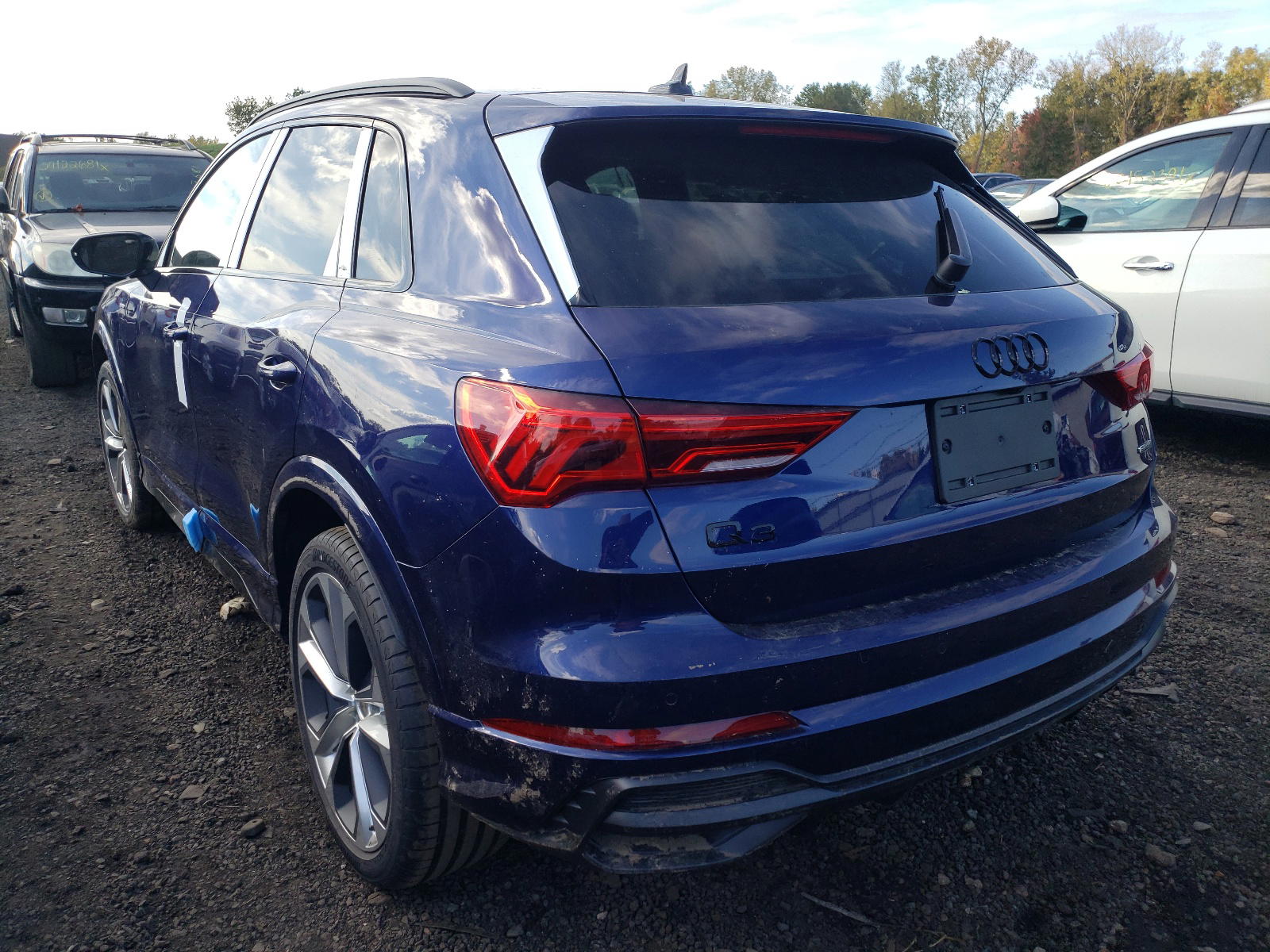 Photo 3 from auction – 2022 AUDI Q3 PREMIUM with VIN WA1EECF37N1007789