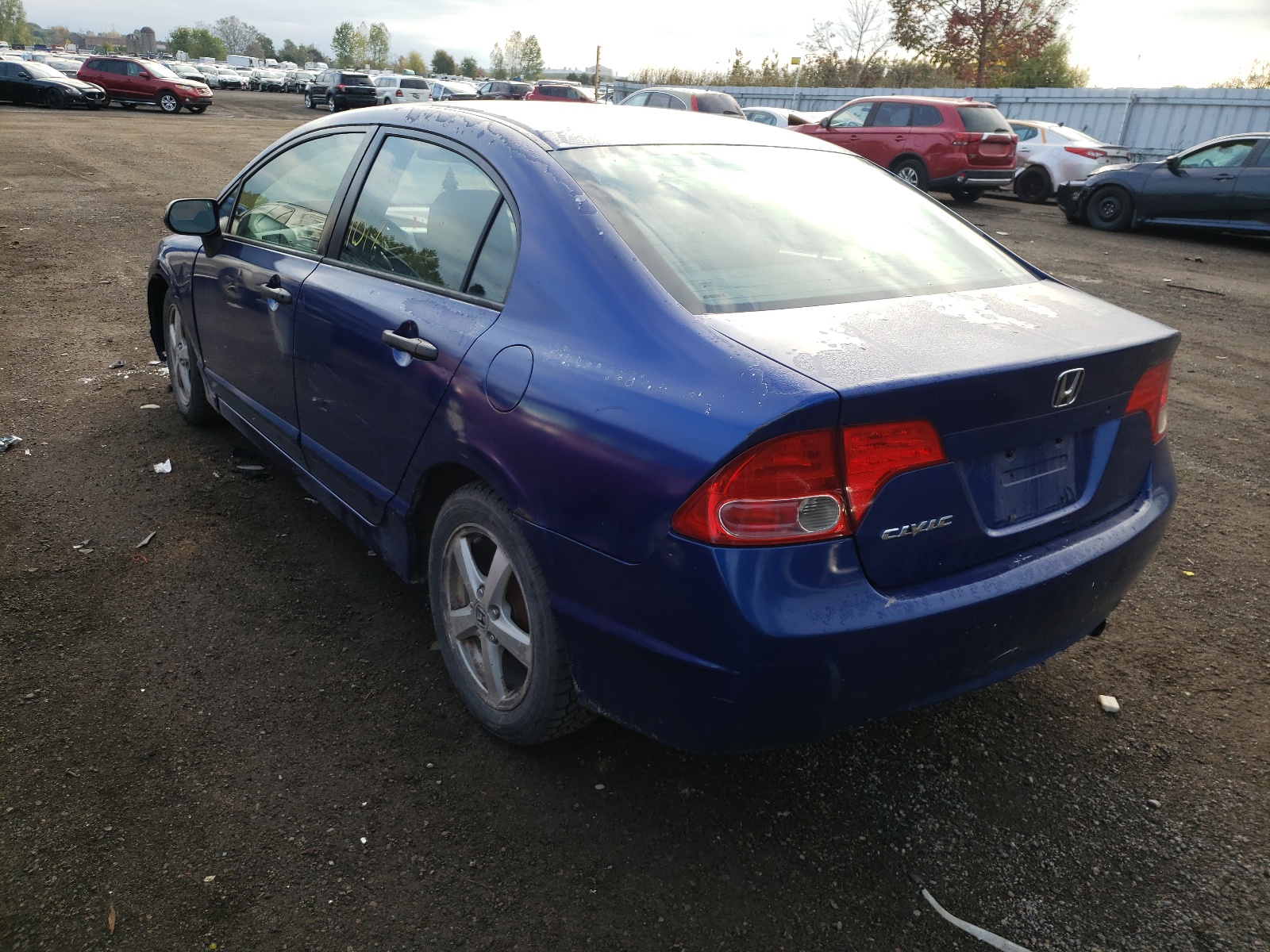 Photo 3 from auction – 2006 HONDA CIVIC DX V with VIN 2HGFA16346H034608