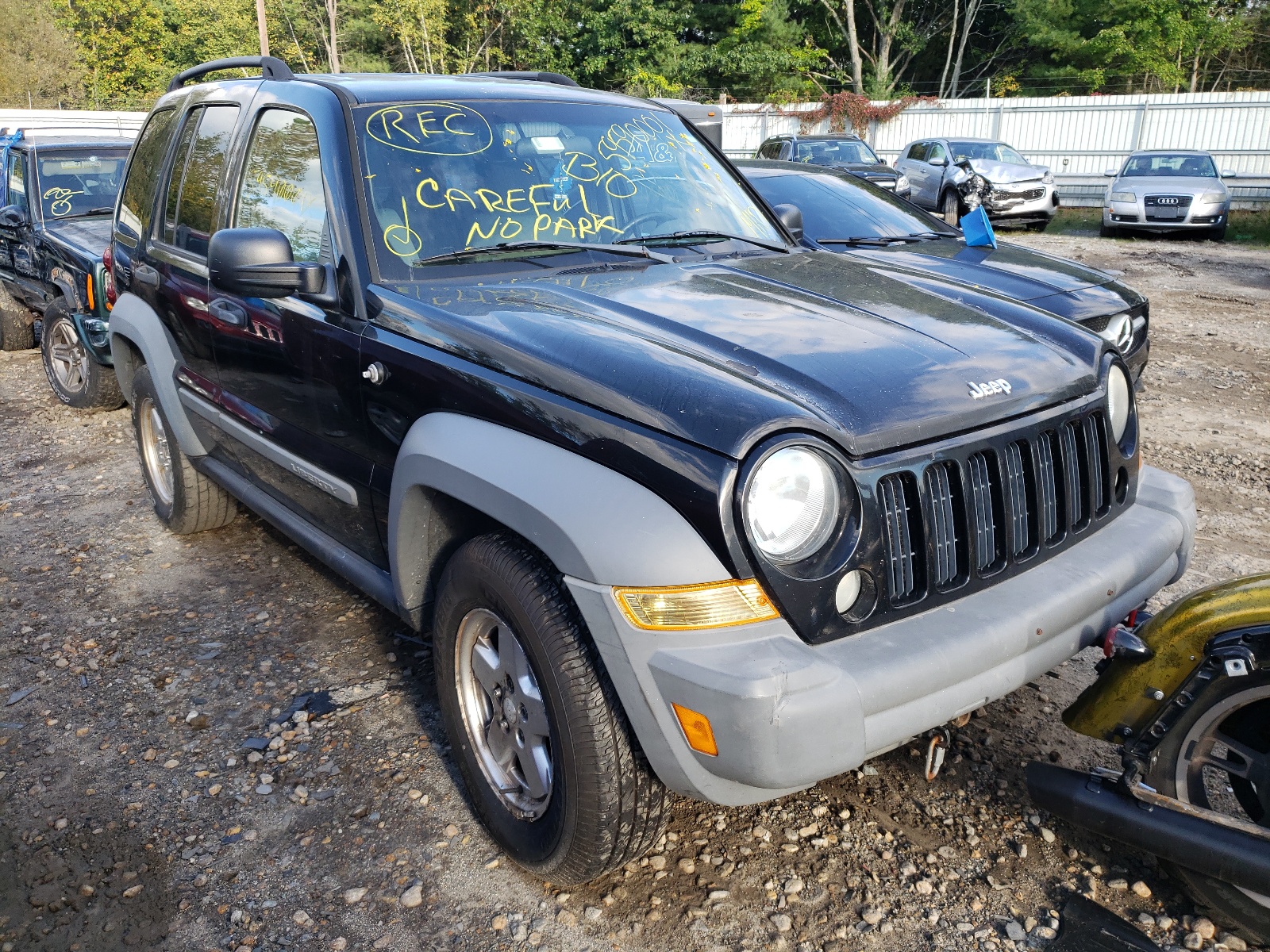 Photo 1 from auction – 2005 JEEP LIBERTY SP with VIN 1J4GL48K35W667145