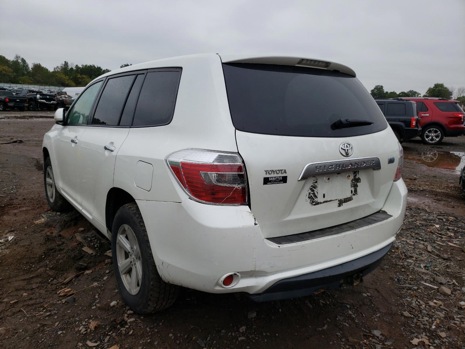 Photo 3 from auction – 2008 TOYOTA HIGHLANDER with VIN JTEEW41A382013436