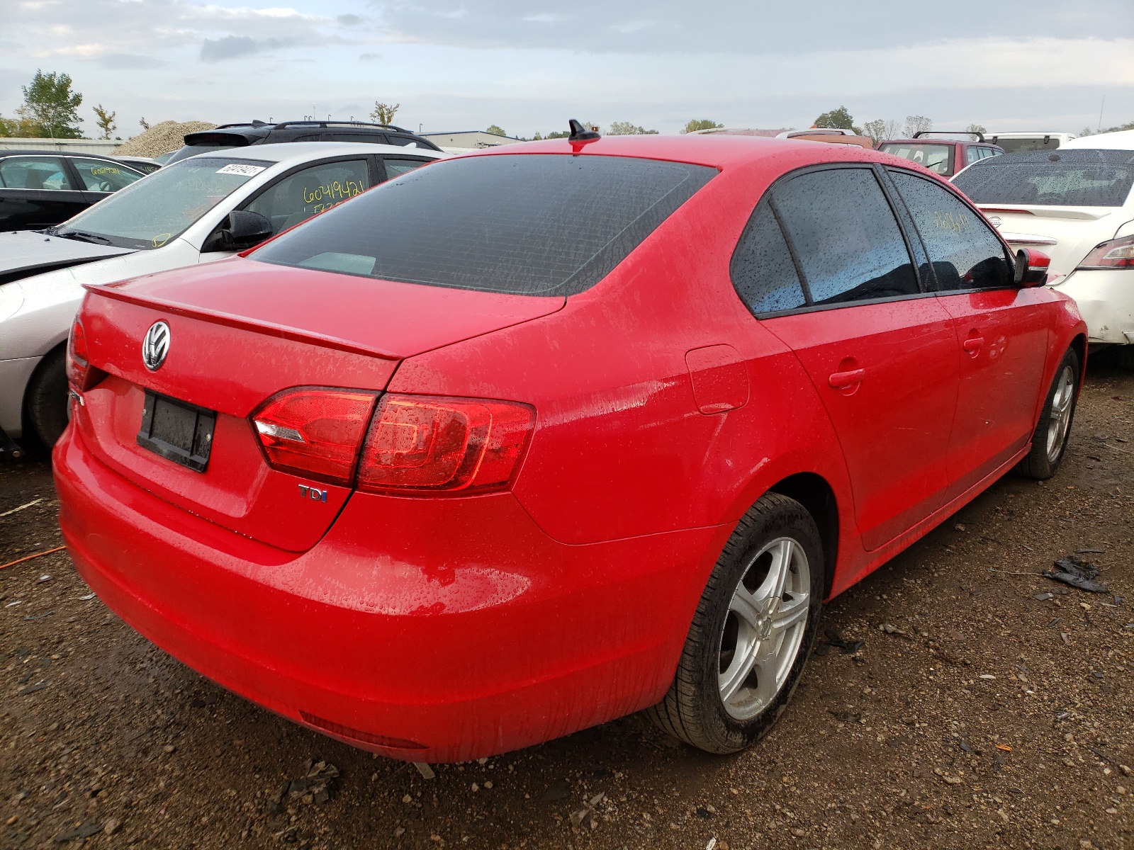 Photo 4 from auction – 2012 VOLKSWAGEN JETTA TDI with VIN 3VWLL7AJ0CM417945