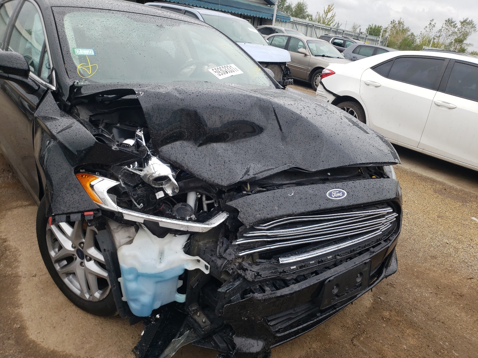 Photo 9 from auction – 2016 FORD FUSION SE with VIN 3FA6P0HD8GR131044