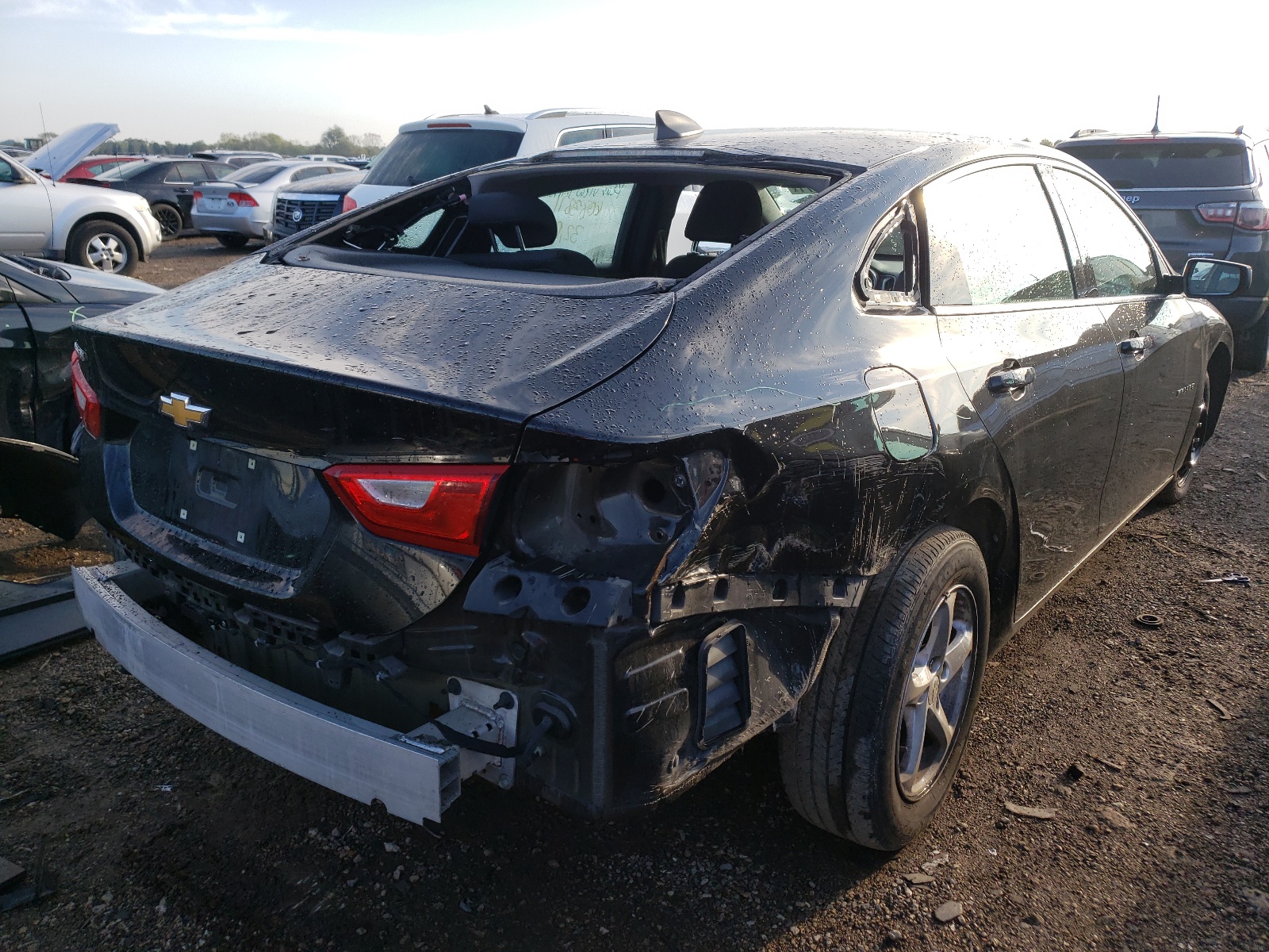 Photo 4 from auction – 2017 CHEVROLET MALIBU LS with VIN 1G1ZB5ST9HF164886