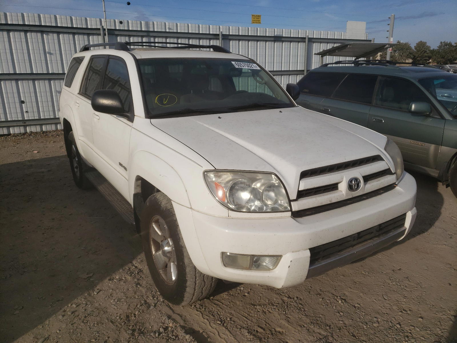 TOYOTA 4RUNNER SR 2003 with VIN JTEBU14R730016675 - Photo from auction