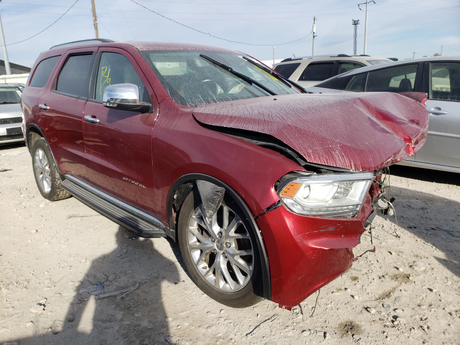 DODGE DURANGO CI 2015 with VIN 1C4SDJET3FC200383 - Photo from auction