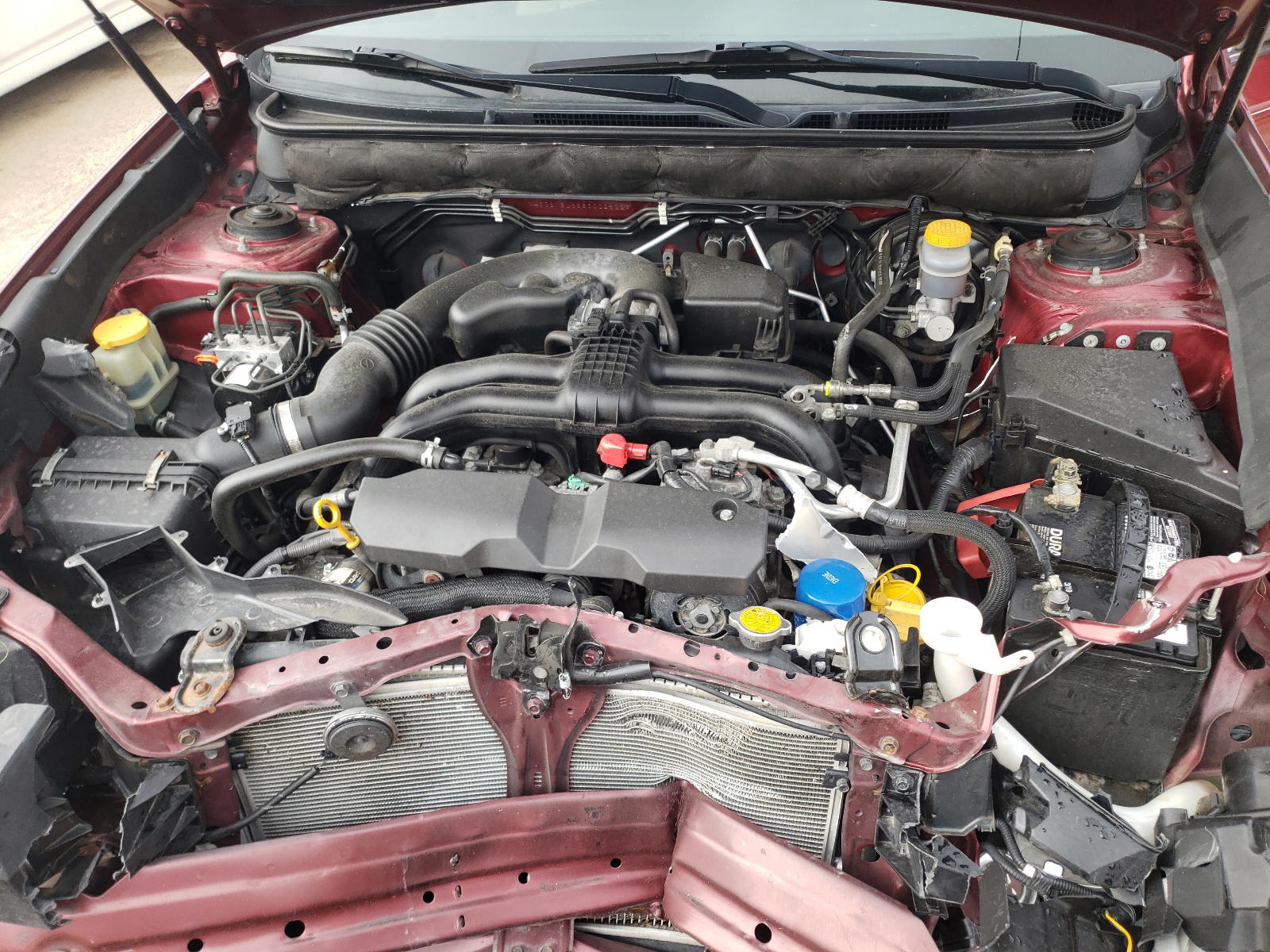 Photo 7 from auction – 2014 SUBARU LEGACY 2.5 with VIN 4S3BMBL68E3002822